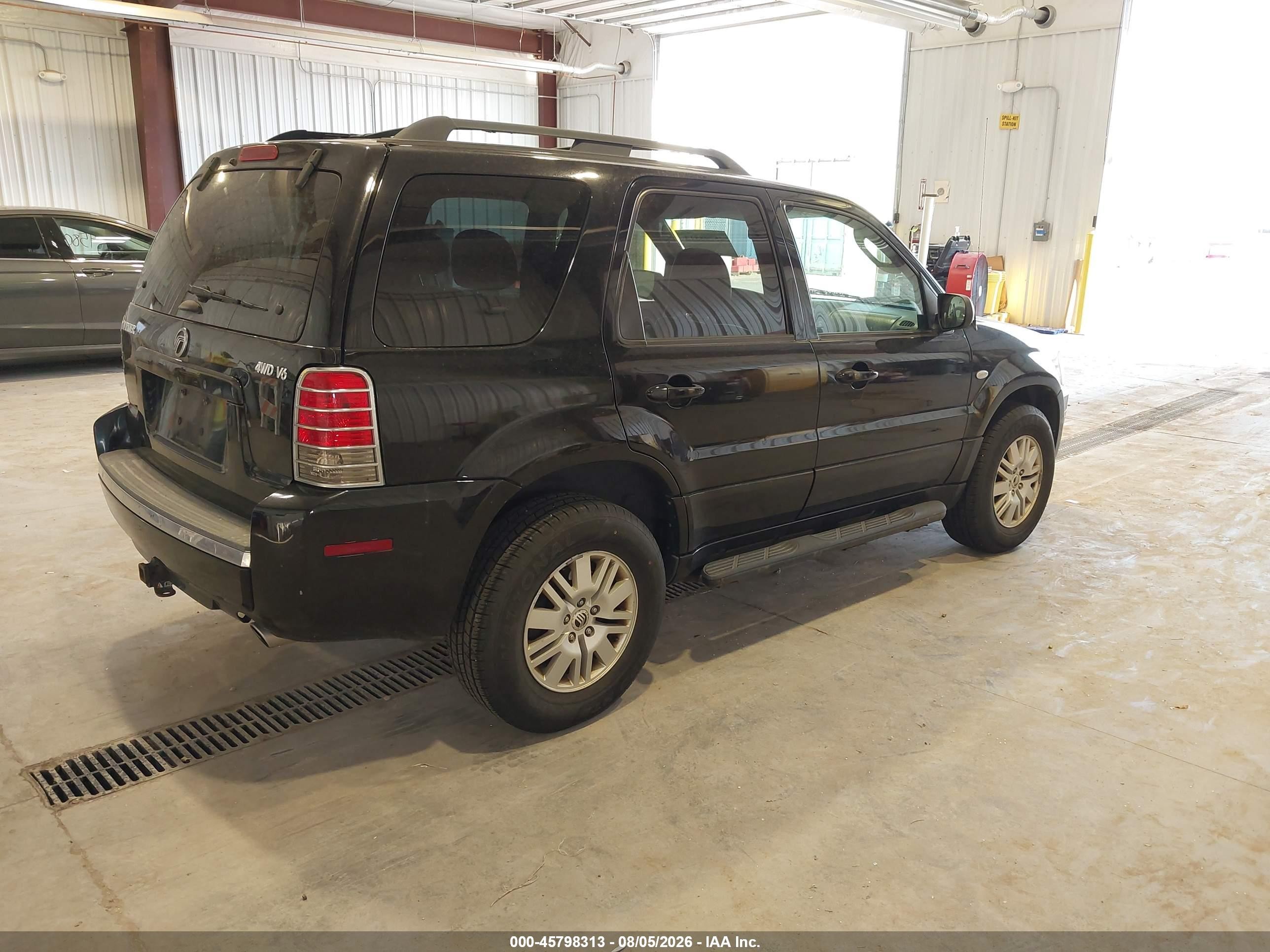 2005 Mercury Mariner Luxury/premier Black vin: 4M2CU57125DJ13486