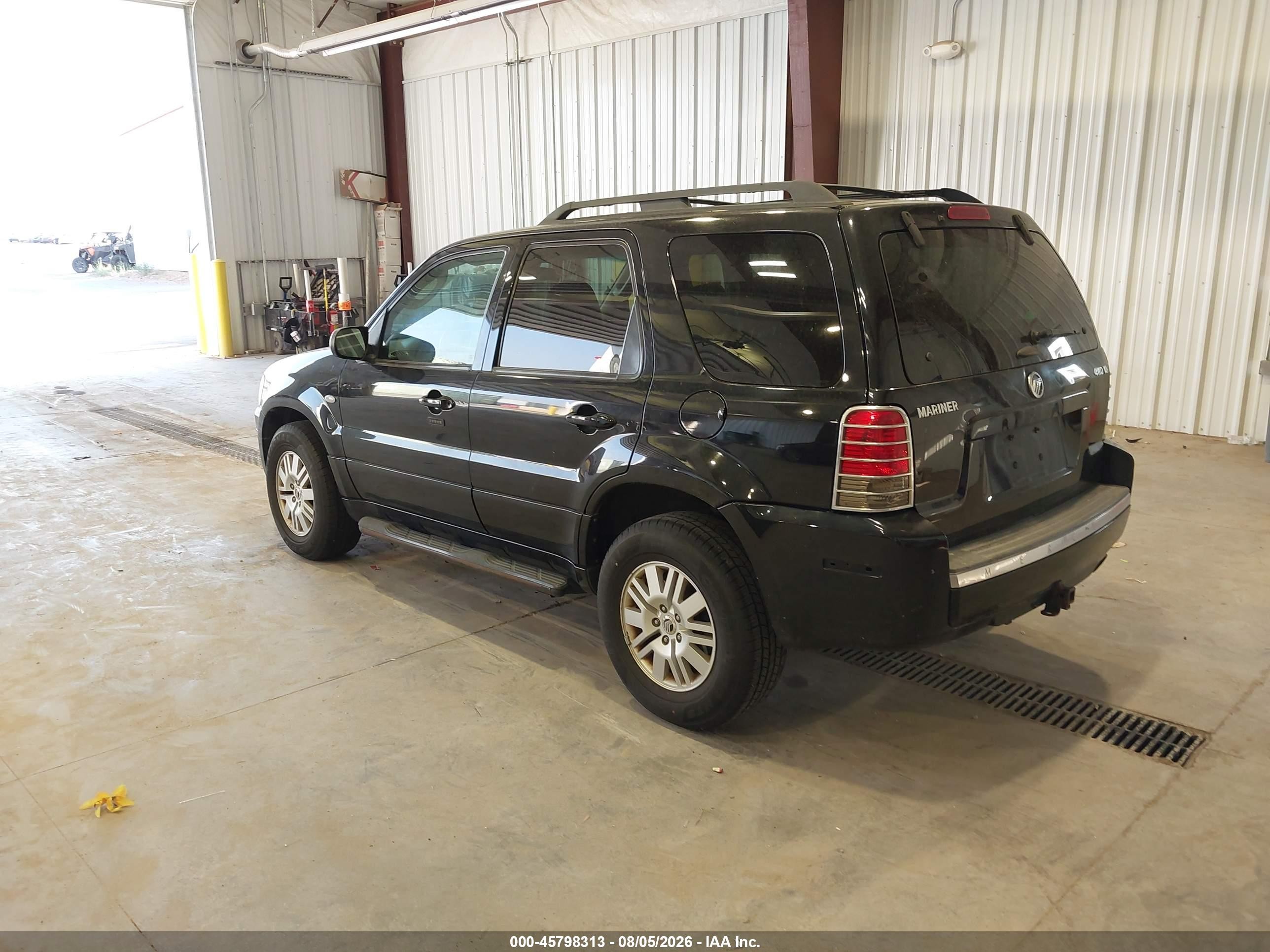 2005 Mercury Mariner Luxury/premier Black vin: 4M2CU57125DJ13486