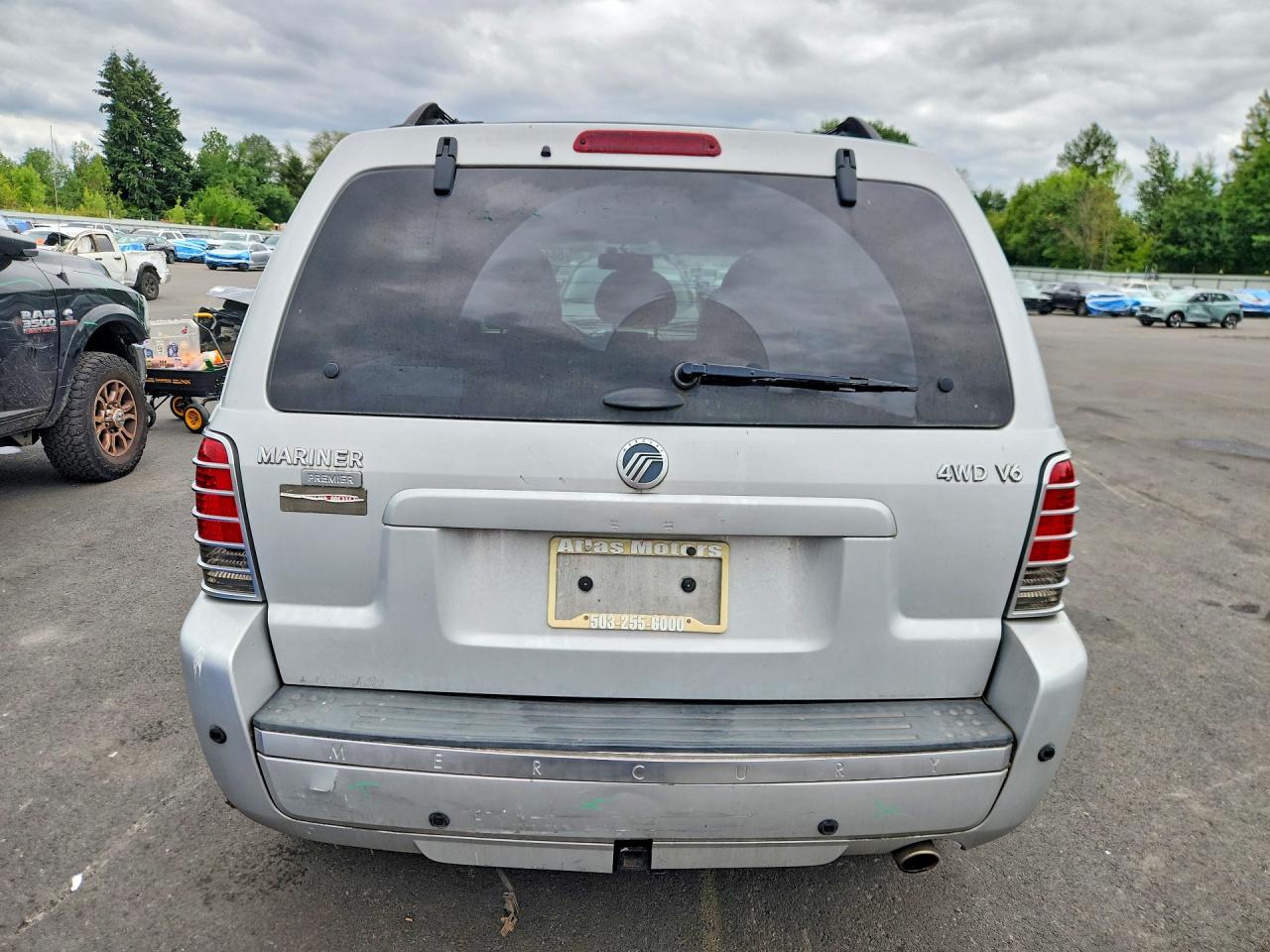 2006 Mercury Mariner Silver vin: 4M2CU57196KJ02840