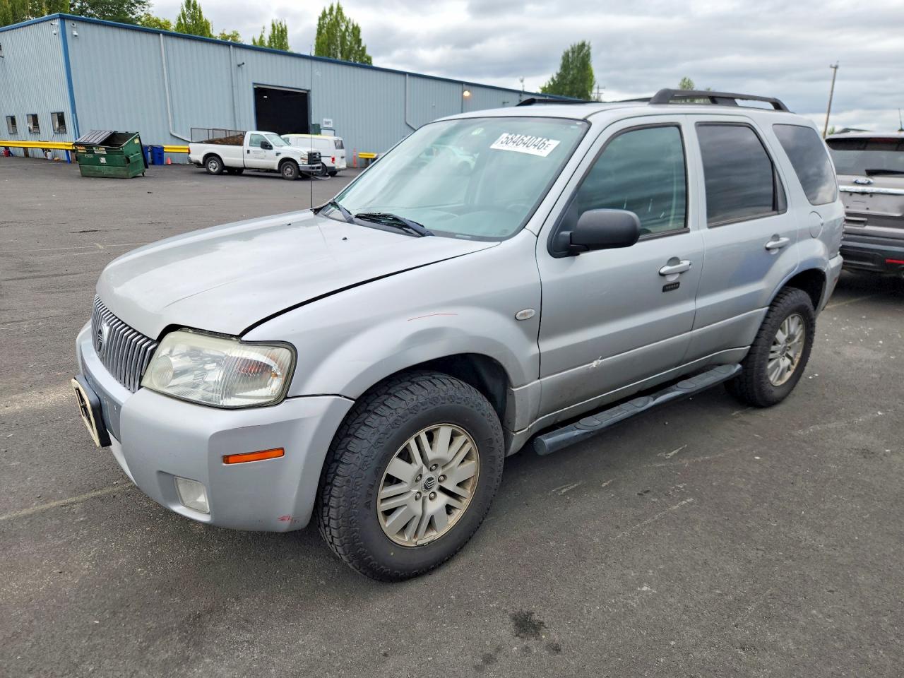2006 Mercury Mariner Silver vin: 4M2CU57196KJ02840