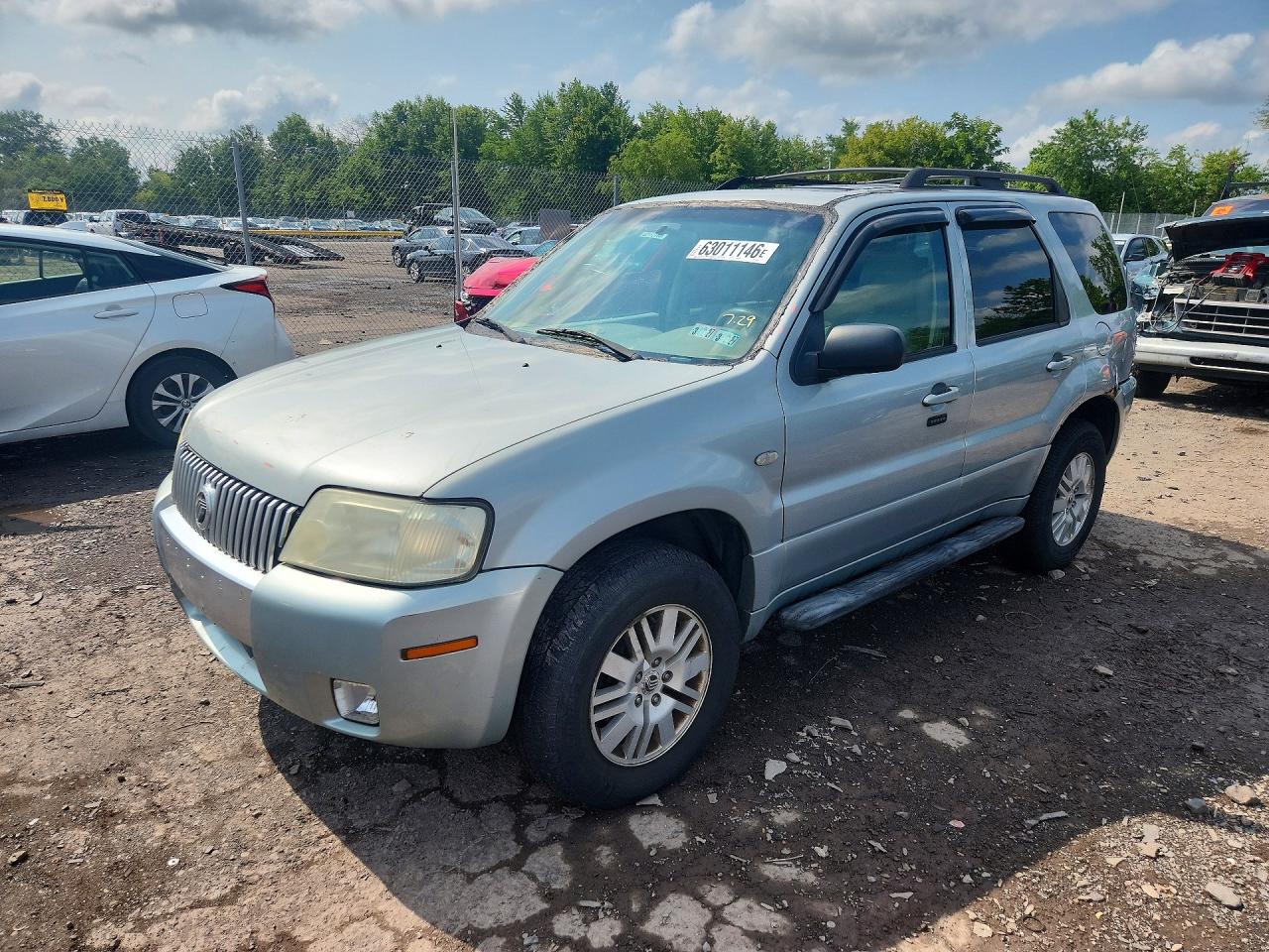 2006 Mercury Mariner Silver vin: 4M2CU57196KJ05267