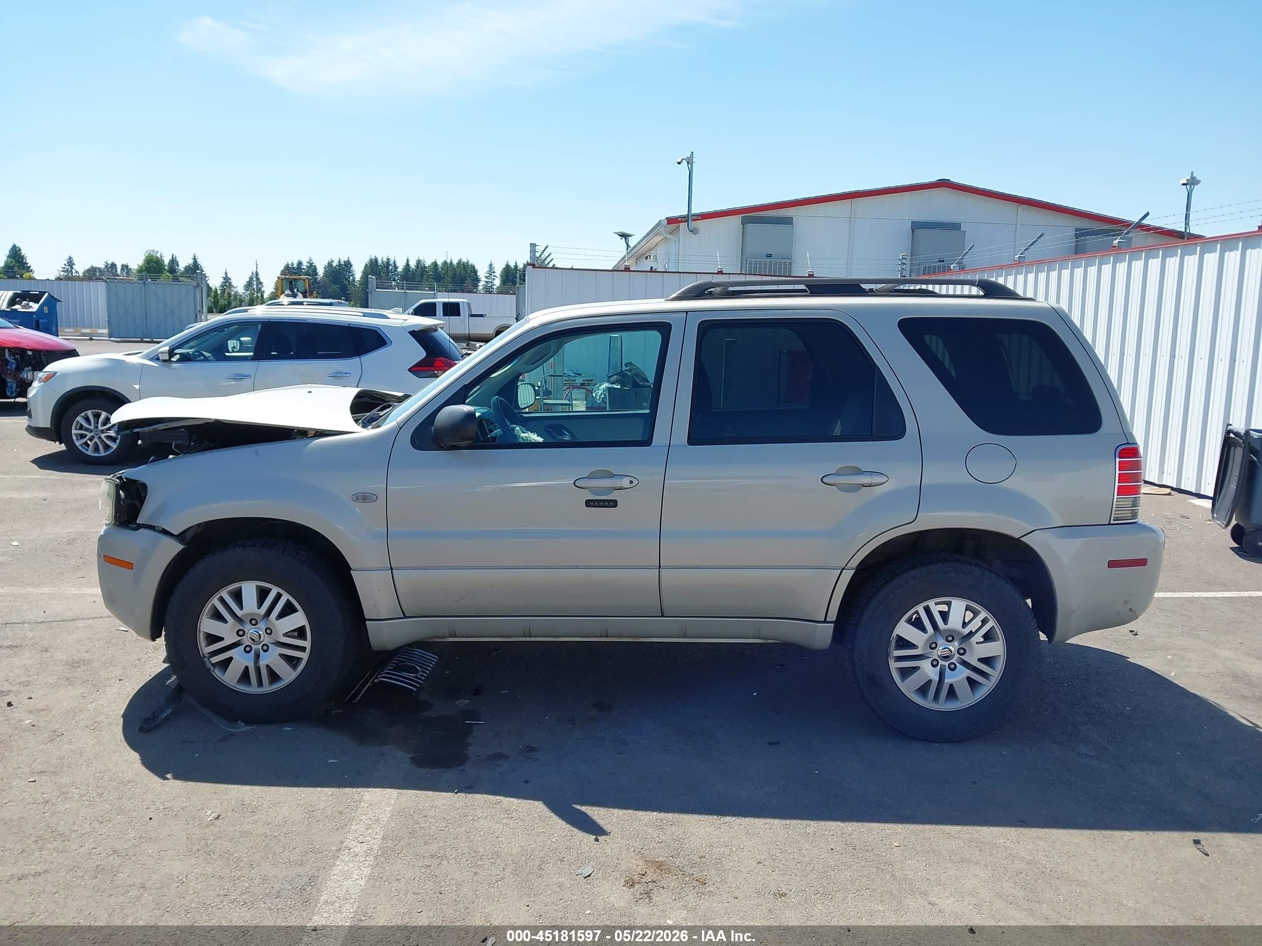 2007 Mercury Mariner Convenience Champagne vin: 4M2CU80Z07KJ07721