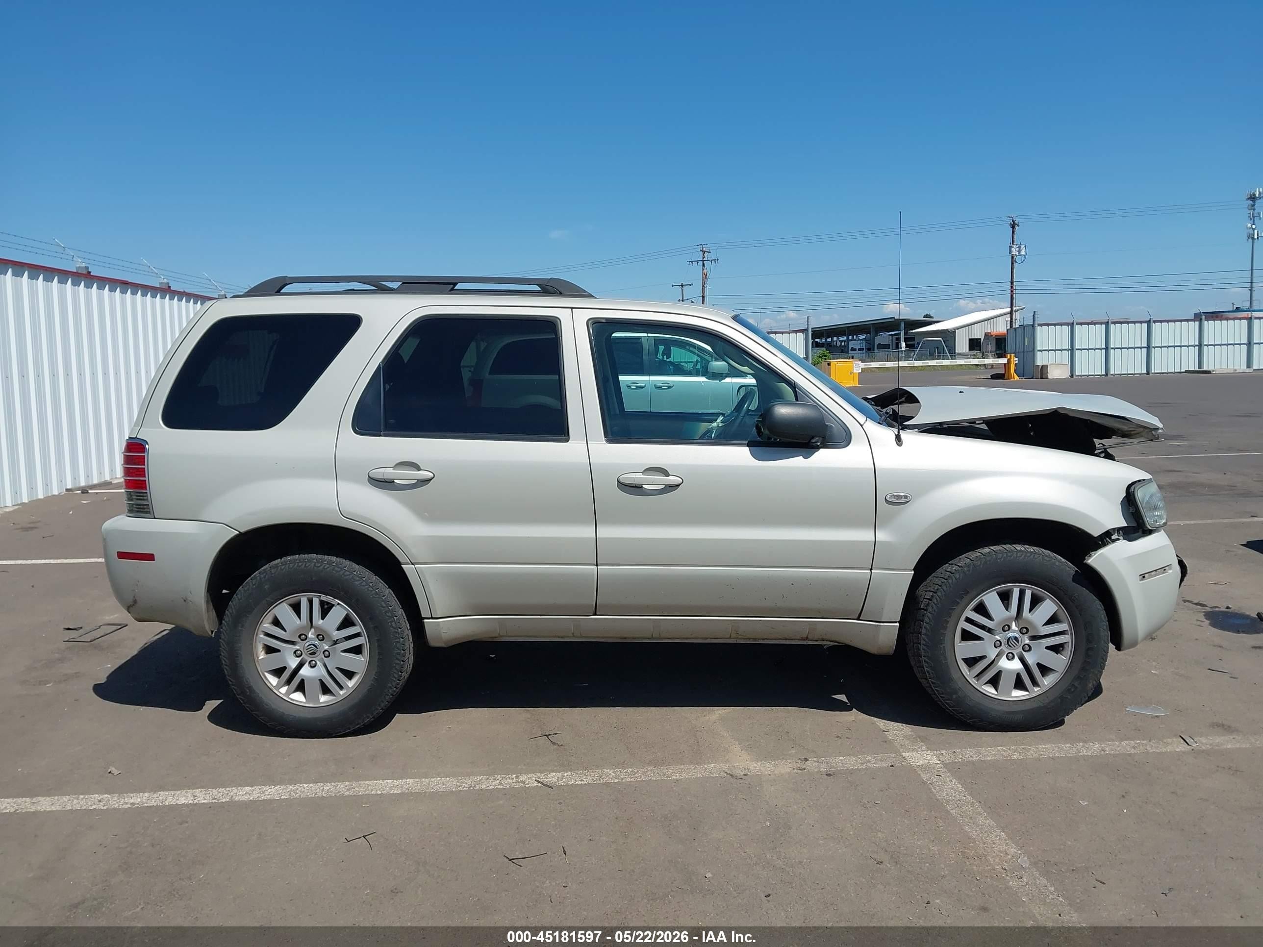 2007 Mercury Mariner Convenience Champagne vin: 4M2CU80Z07KJ07721