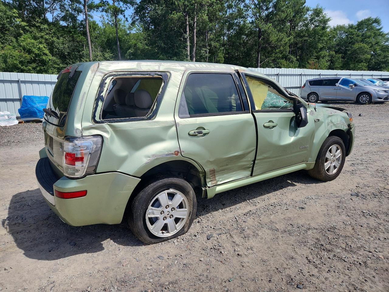 2008 Mercury Mariner Green vin: 4M2CU81108KJ31852