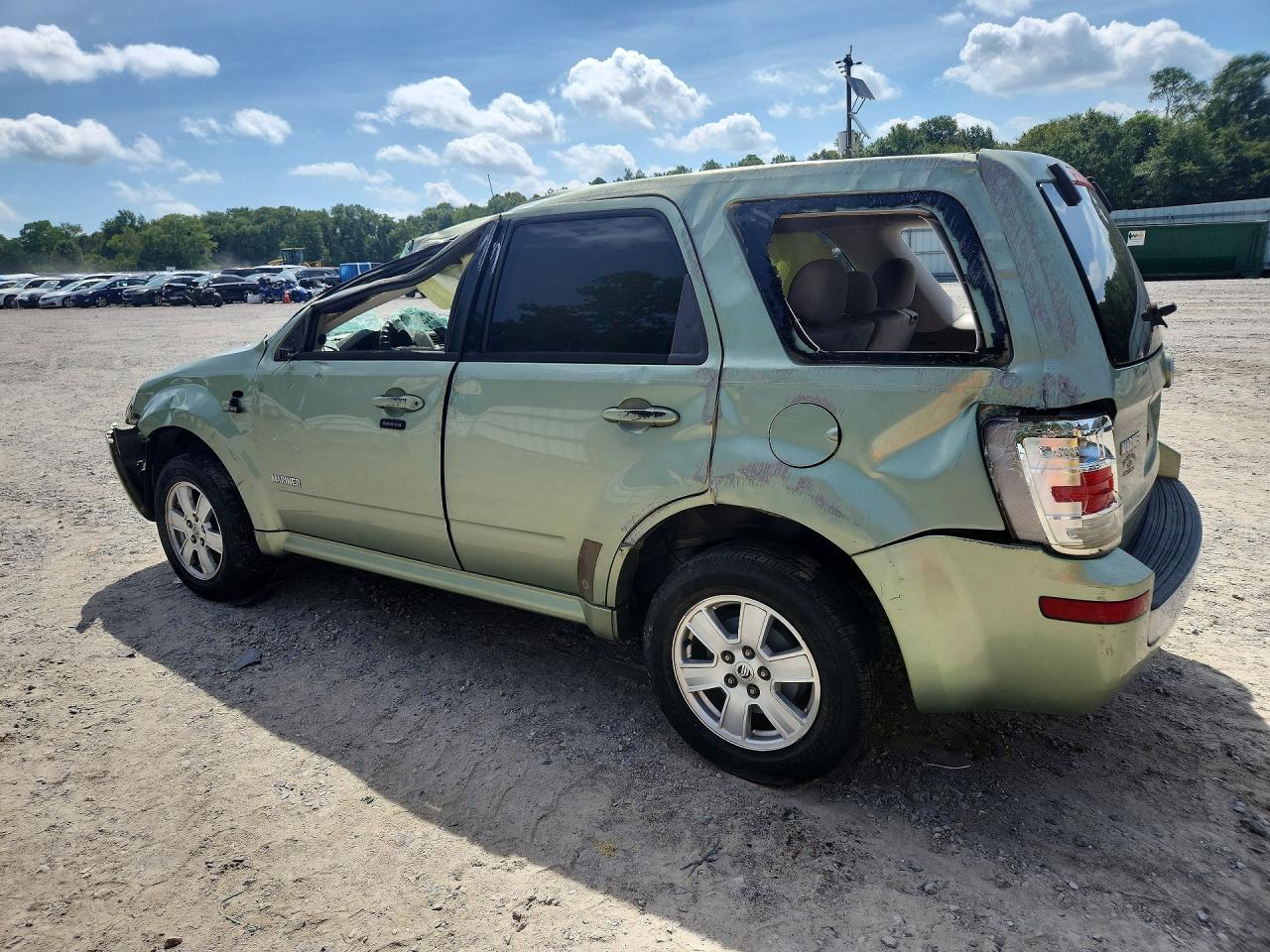 2008 Mercury Mariner Green vin: 4M2CU81108KJ31852