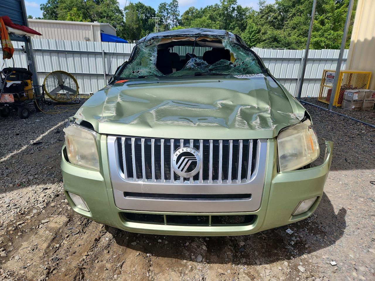 2008 Mercury Mariner Green vin: 4M2CU81108KJ31852