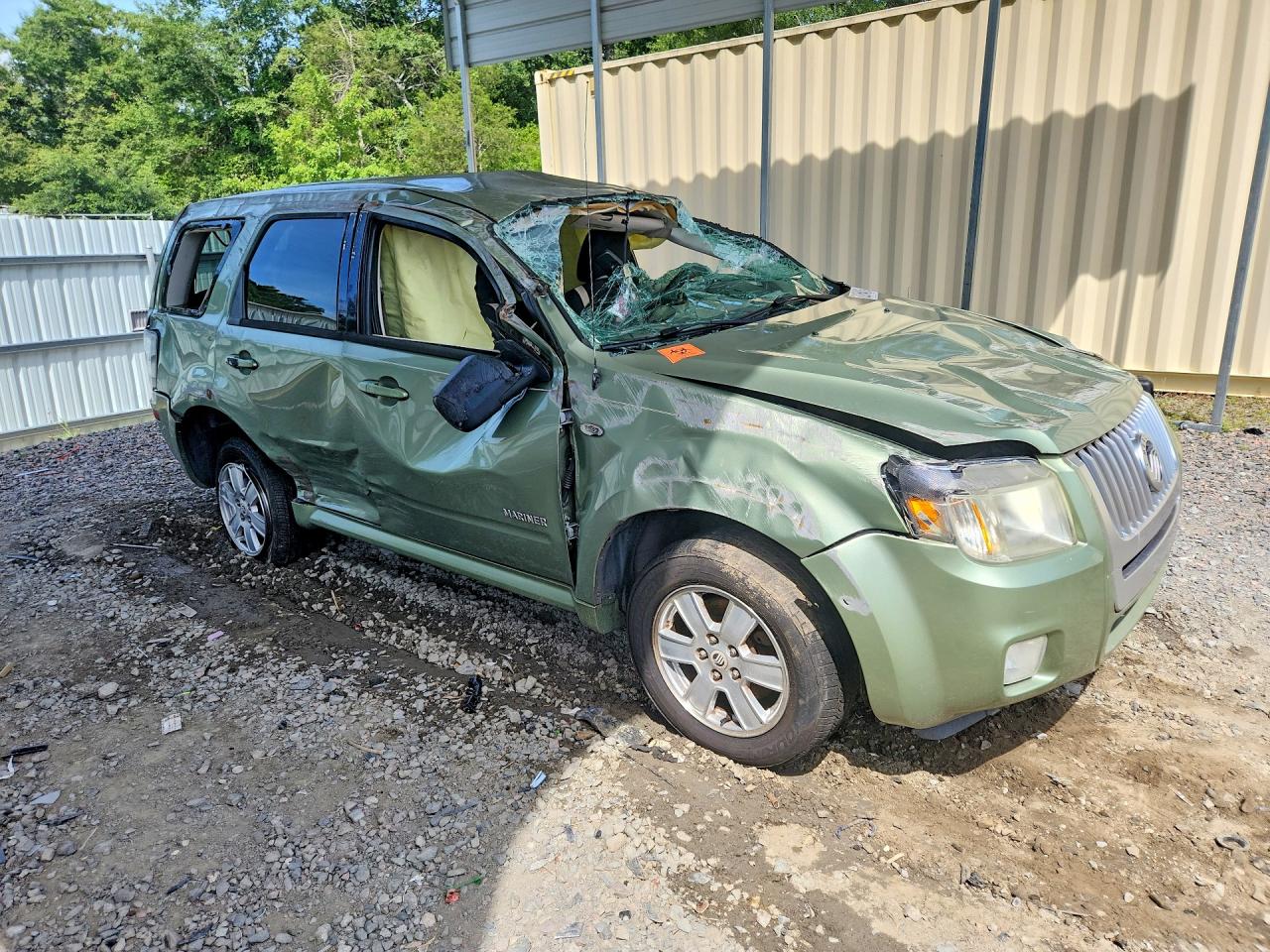 2008 Mercury Mariner Green vin: 4M2CU81108KJ31852