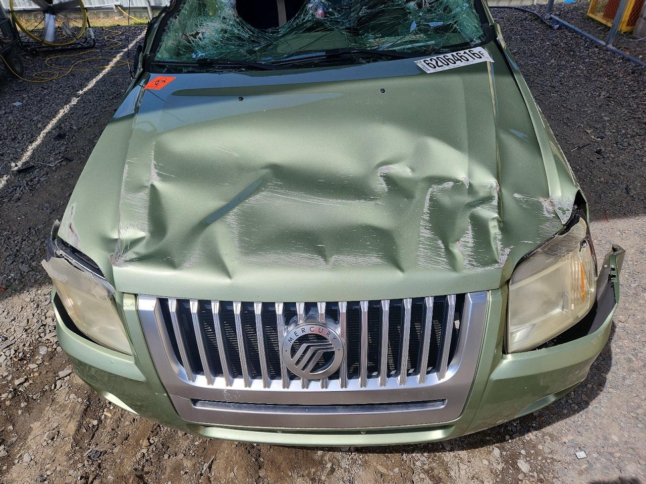 2008 Mercury Mariner Green vin: 4M2CU81108KJ31852