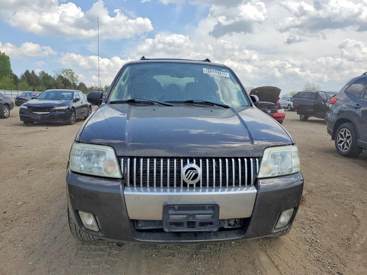 2007 Mercury Mariner Luxury Gray vin: 4M2CU81177KJ04100