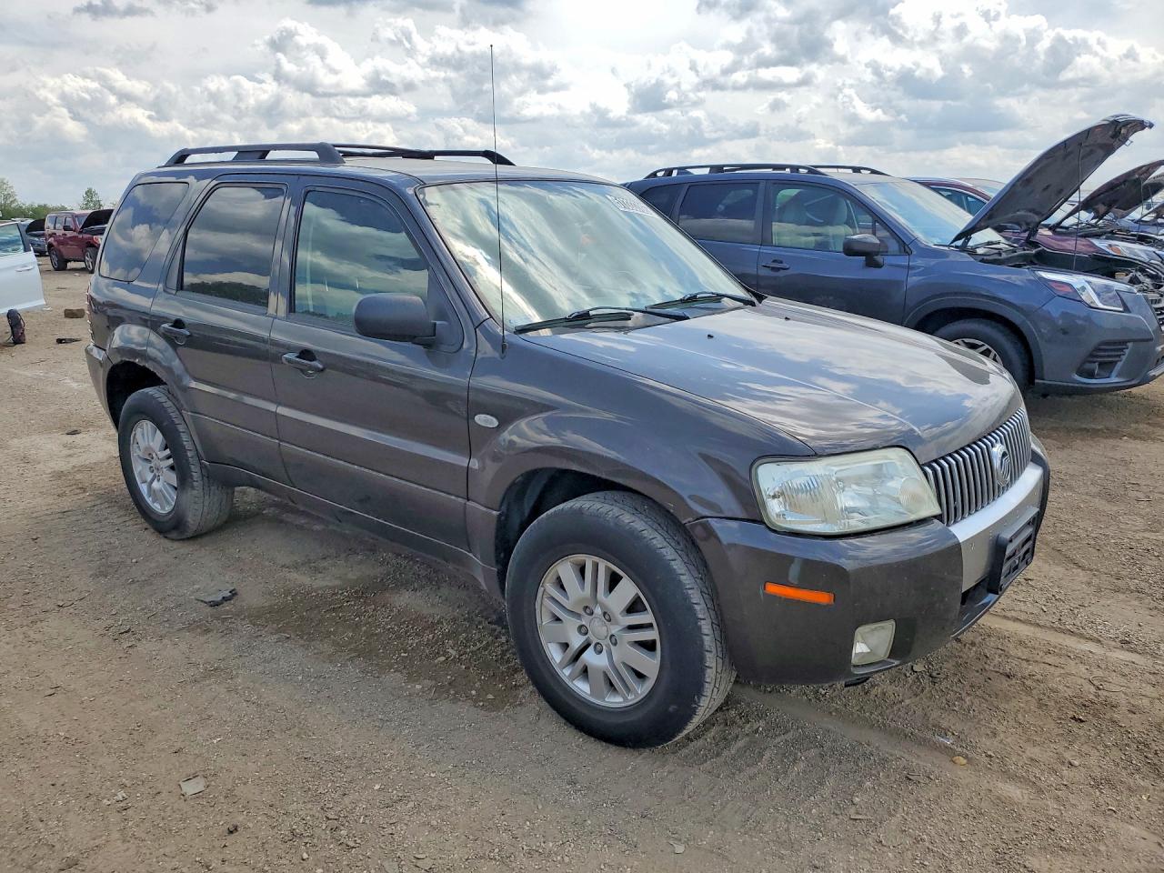 2007 Mercury Mariner Luxury Gray vin: 4M2CU81177KJ04100
