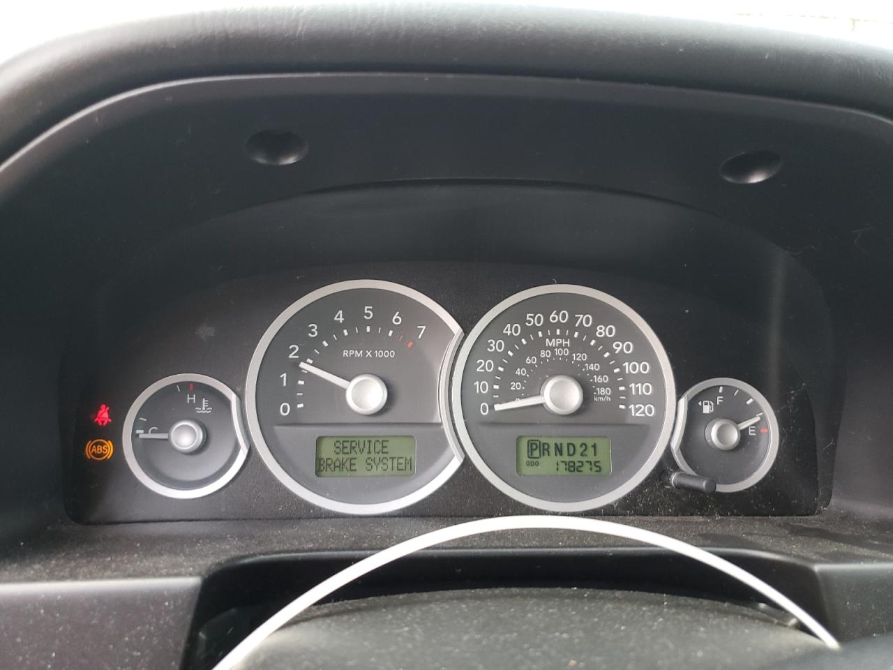 2007 Mercury Mariner Luxury Gray vin: 4M2CU81177KJ04100 Damage: Warning Light - Abs, On, Unacceptable