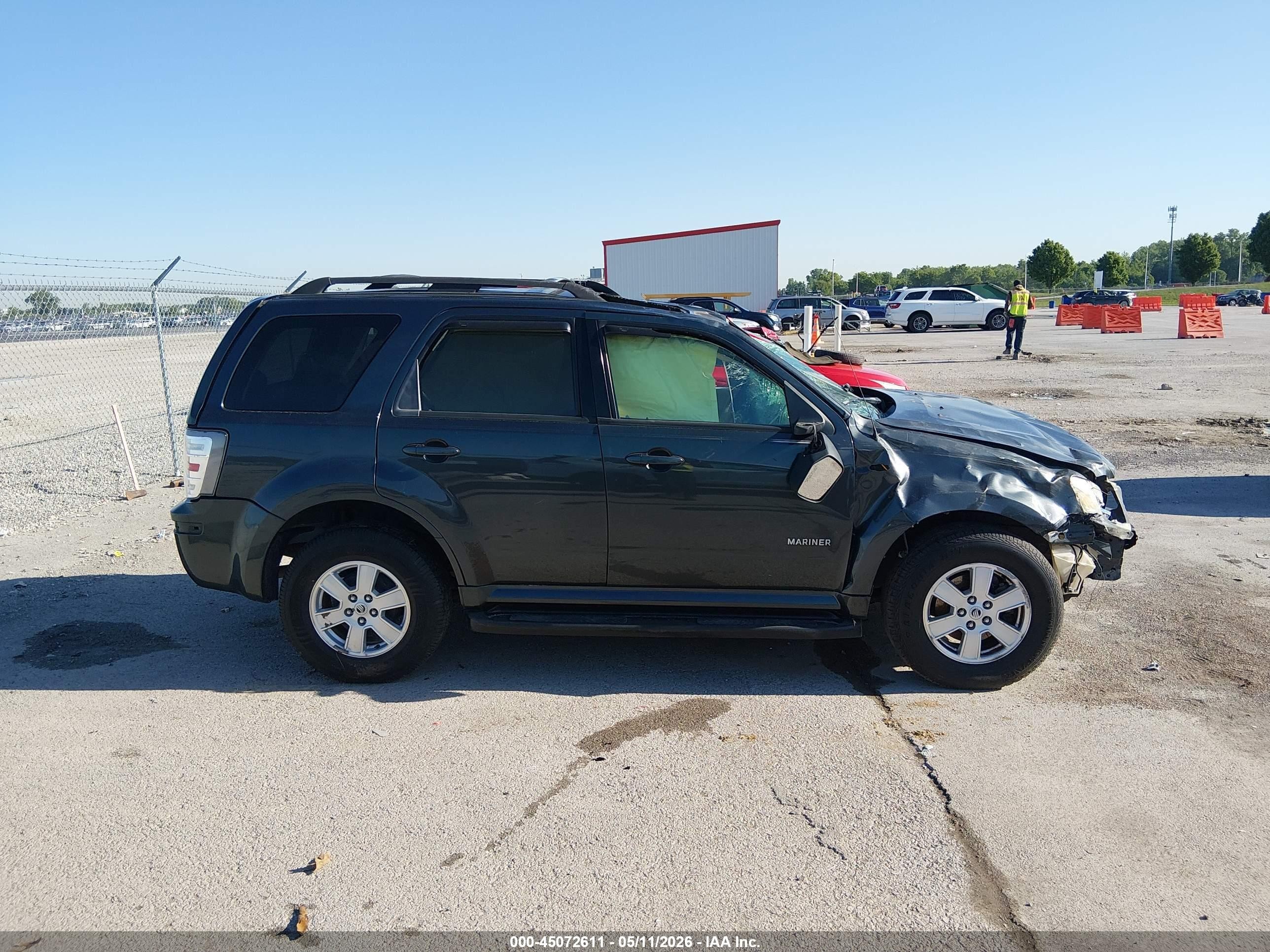 2008 Mercury Mariner V6 Черный vin: 4M2CU81188KJ44493