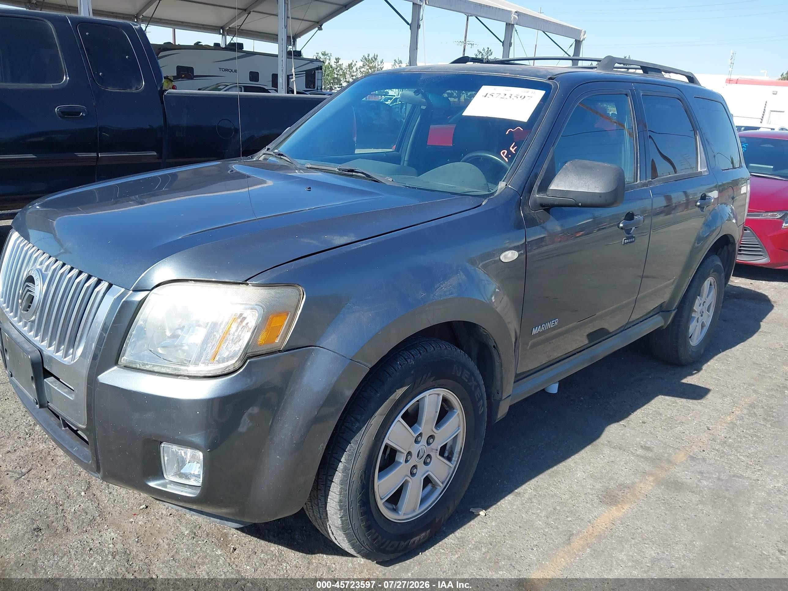 2008 Mercury Mariner V6 Зеленый vin: 4M2CU81198KJ49282