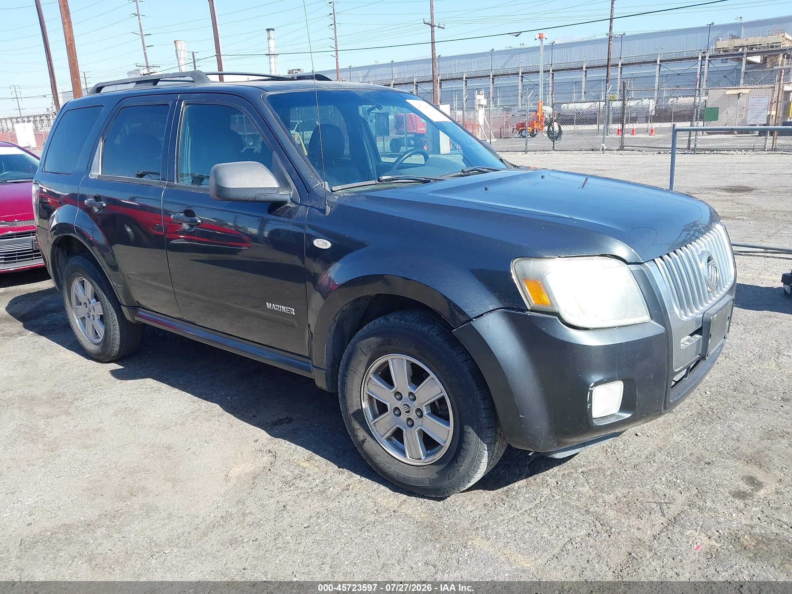 2008 Mercury Mariner V6 Зеленый vin: 4M2CU81198KJ49282