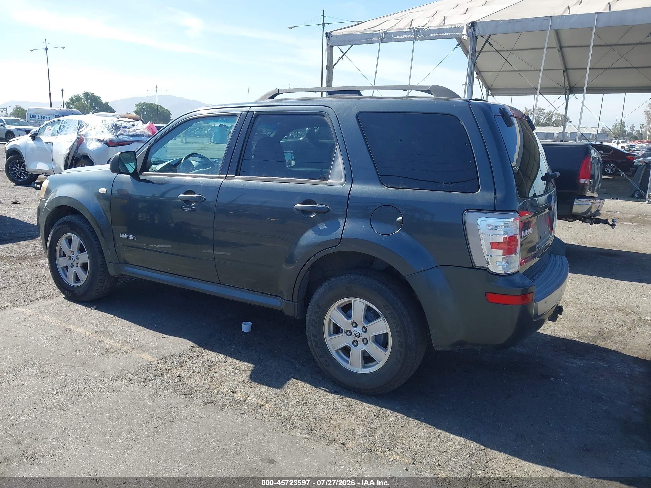 2008 Mercury Mariner V6 Зеленый vin: 4M2CU81198KJ49282