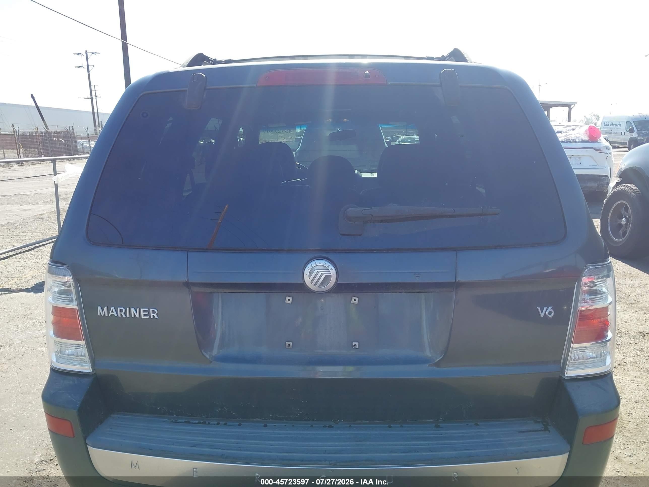 2008 Mercury Mariner V6 Зеленый vin: 4M2CU81198KJ49282