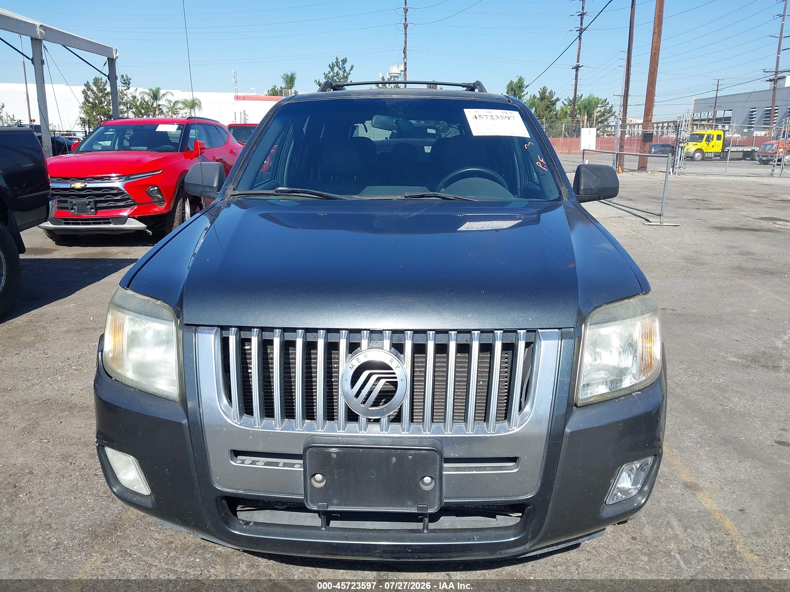 2008 Mercury Mariner V6 Зеленый vin: 4M2CU81198KJ49282