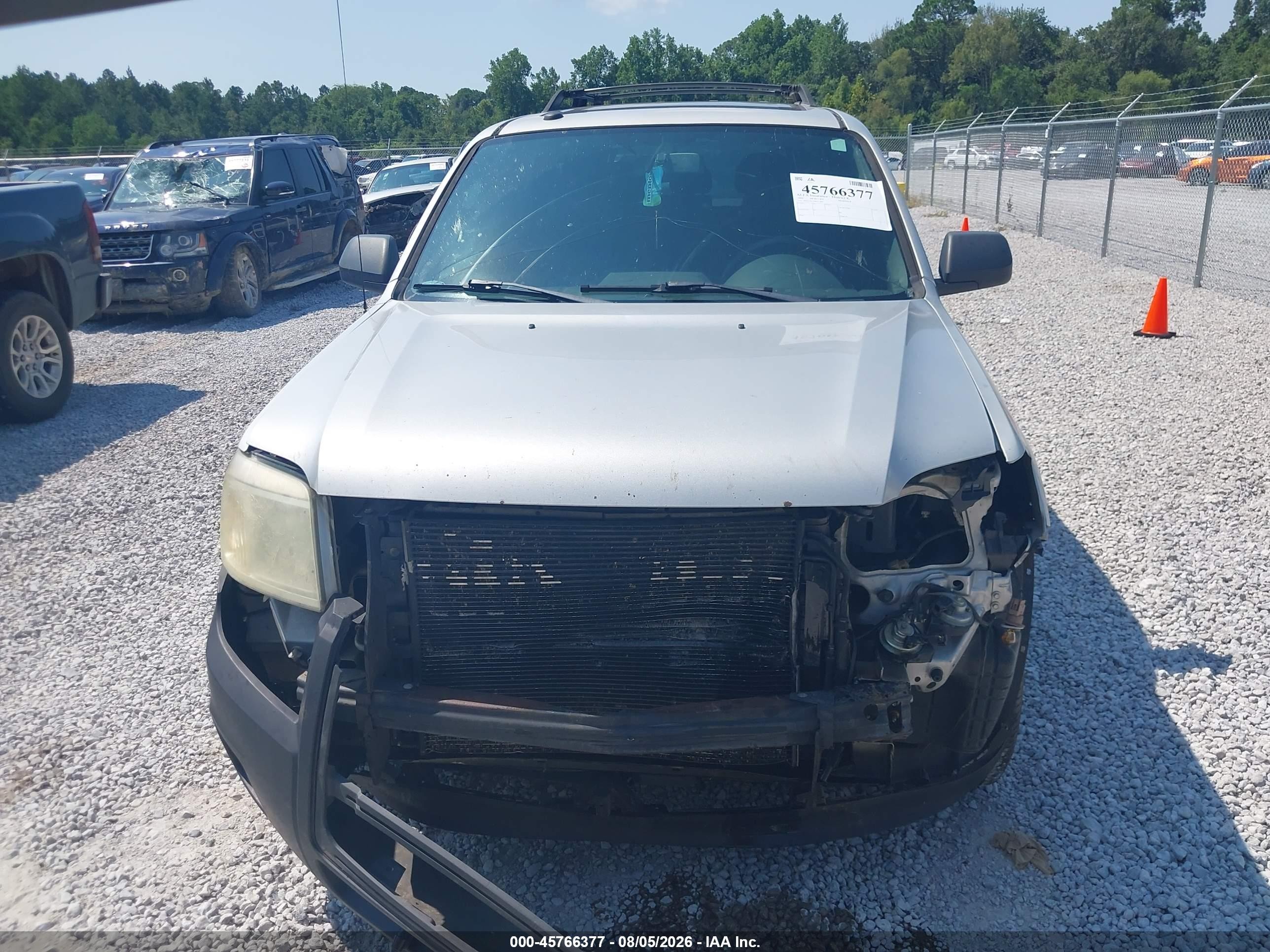 2009 Mercury Mariner I4 Silver vin: 4M2CU81749KJ17409