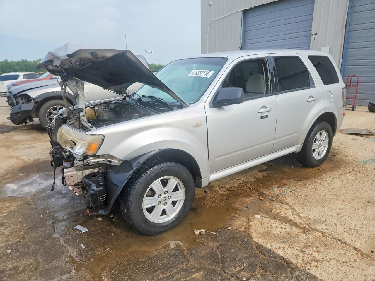 2009 Mercury Mariner Silver vin: 4M2CU81769KJ26600