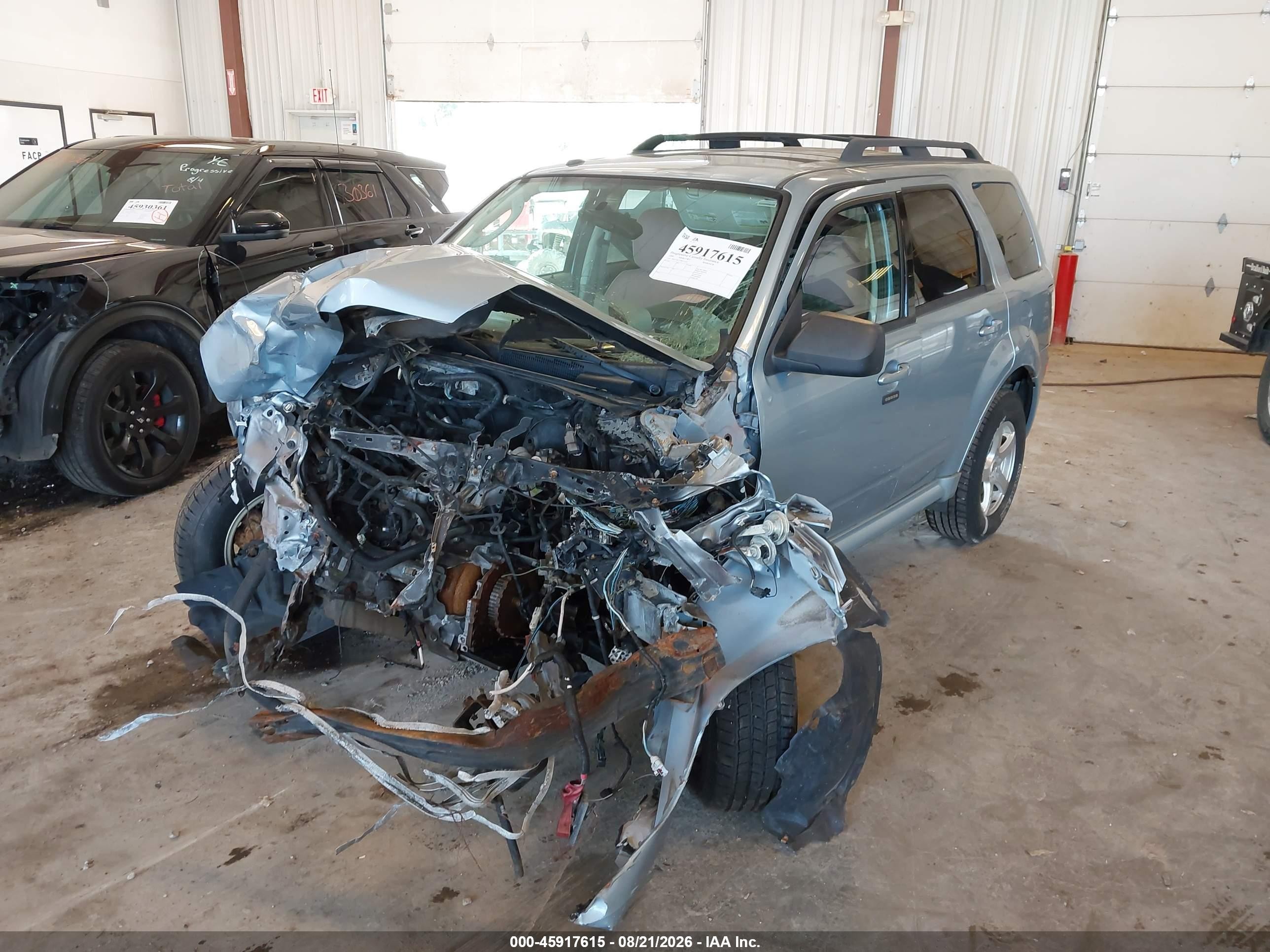 2009 Mercury Mariner I4 Light Blue vin: 4M2CU81779KJ17145