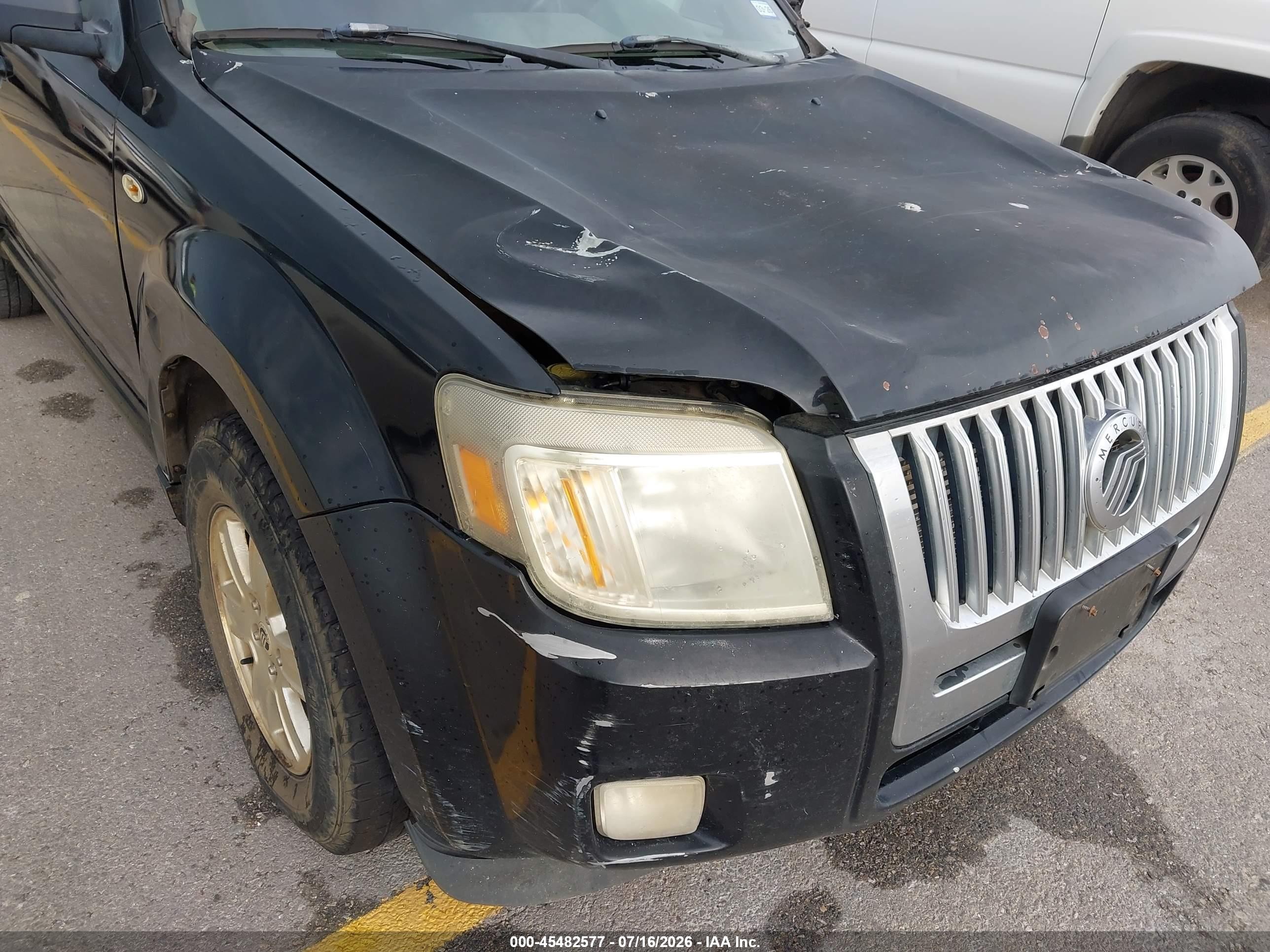2009 Mercury Mariner V6 Черный vin: 4M2CU81G09KJ02809