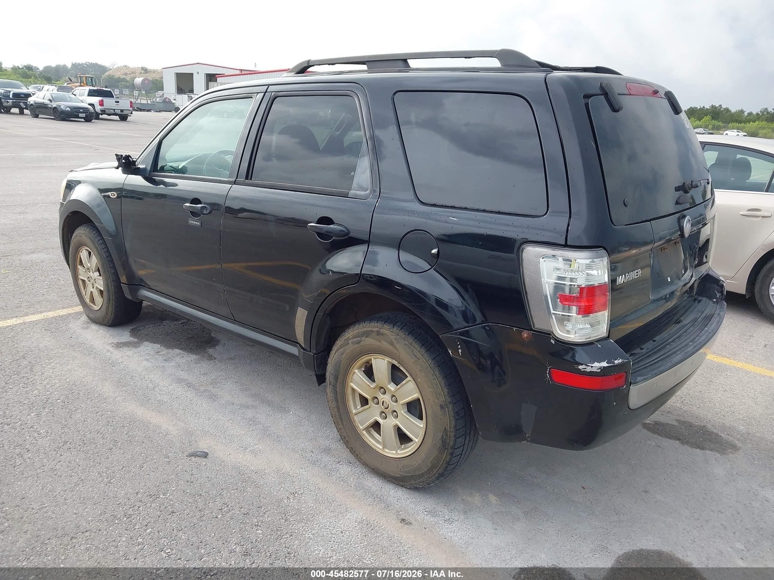 2009 Mercury Mariner V6 Черный vin: 4M2CU81G09KJ02809