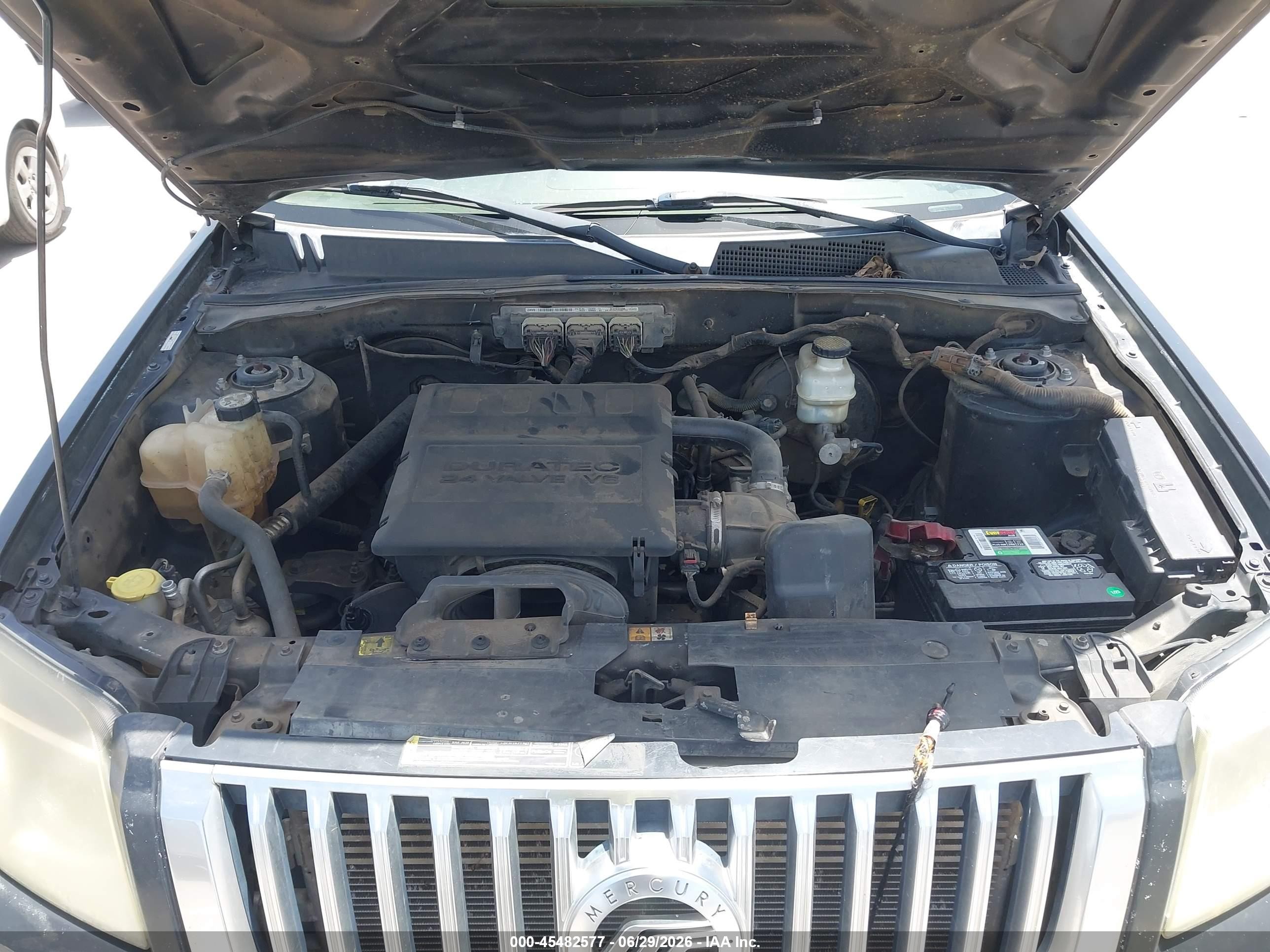 2009 Mercury Mariner V6 Черный vin: 4M2CU81G09KJ02809