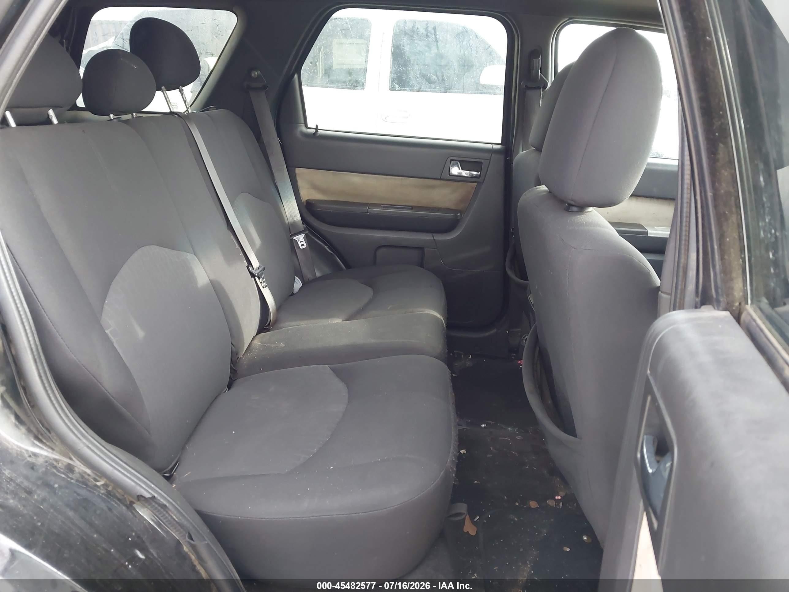 2009 Mercury Mariner V6 Черный vin: 4M2CU81G09KJ02809