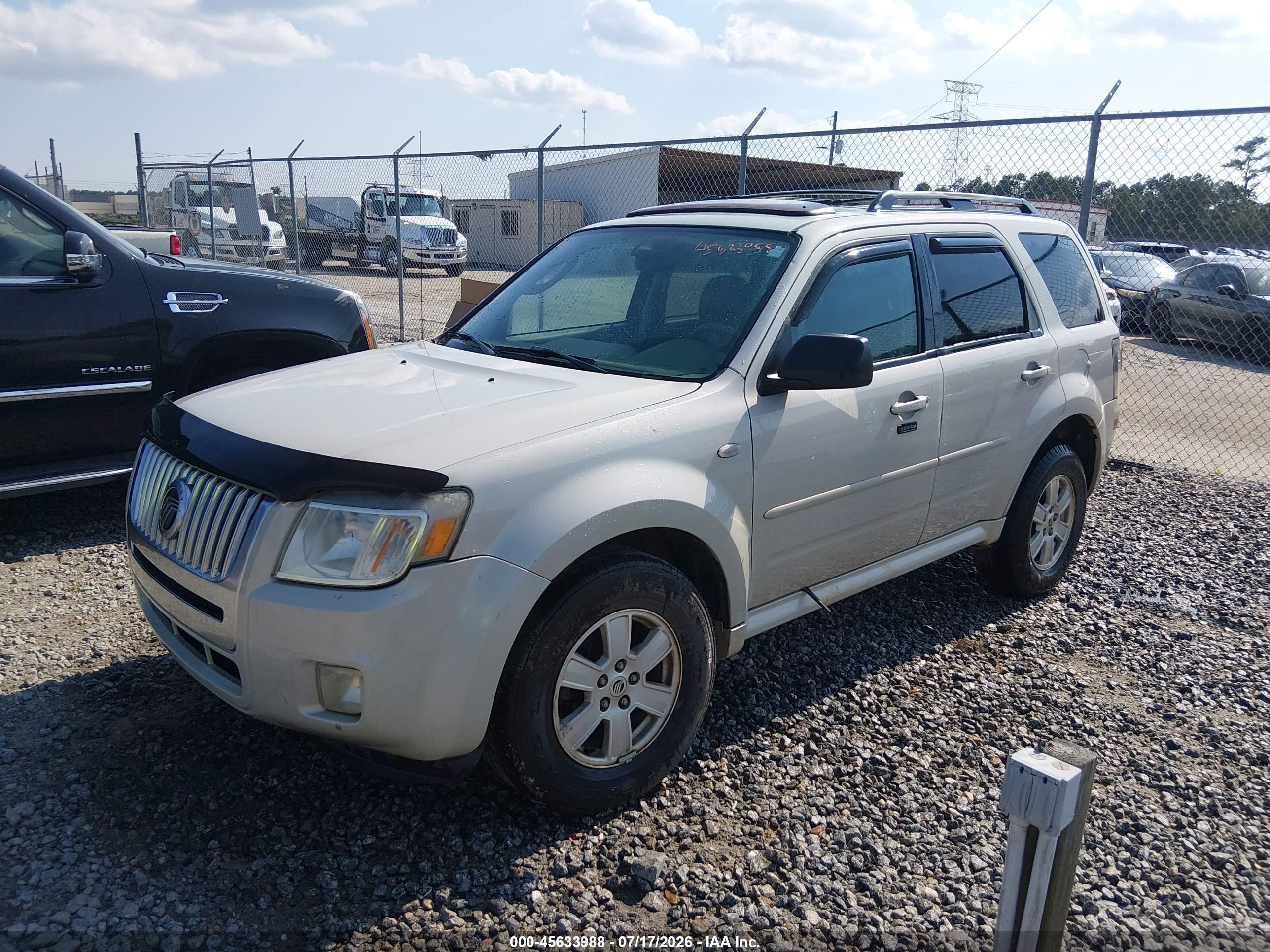 2009 Mercury Mariner V6 Champagne vin: 4M2CU81G49KJ06071