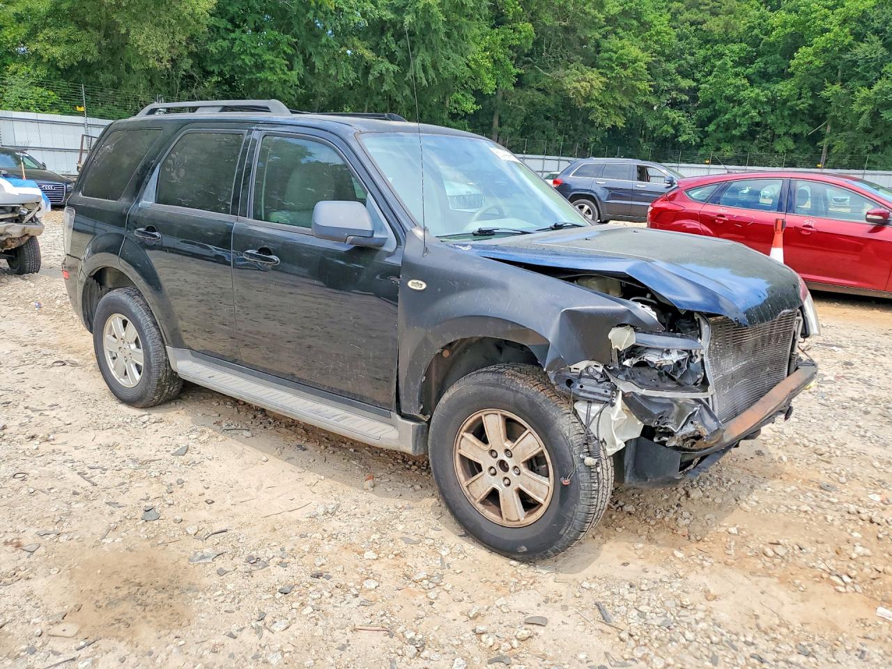 2009 Mercury Mariner Черный vin: 4M2CU81G49KJ18205