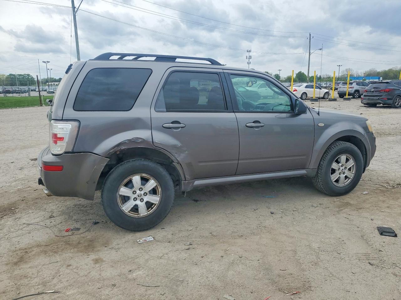 2009 Mercury Mariner Серый vin: 4M2CU81G79KJ04704