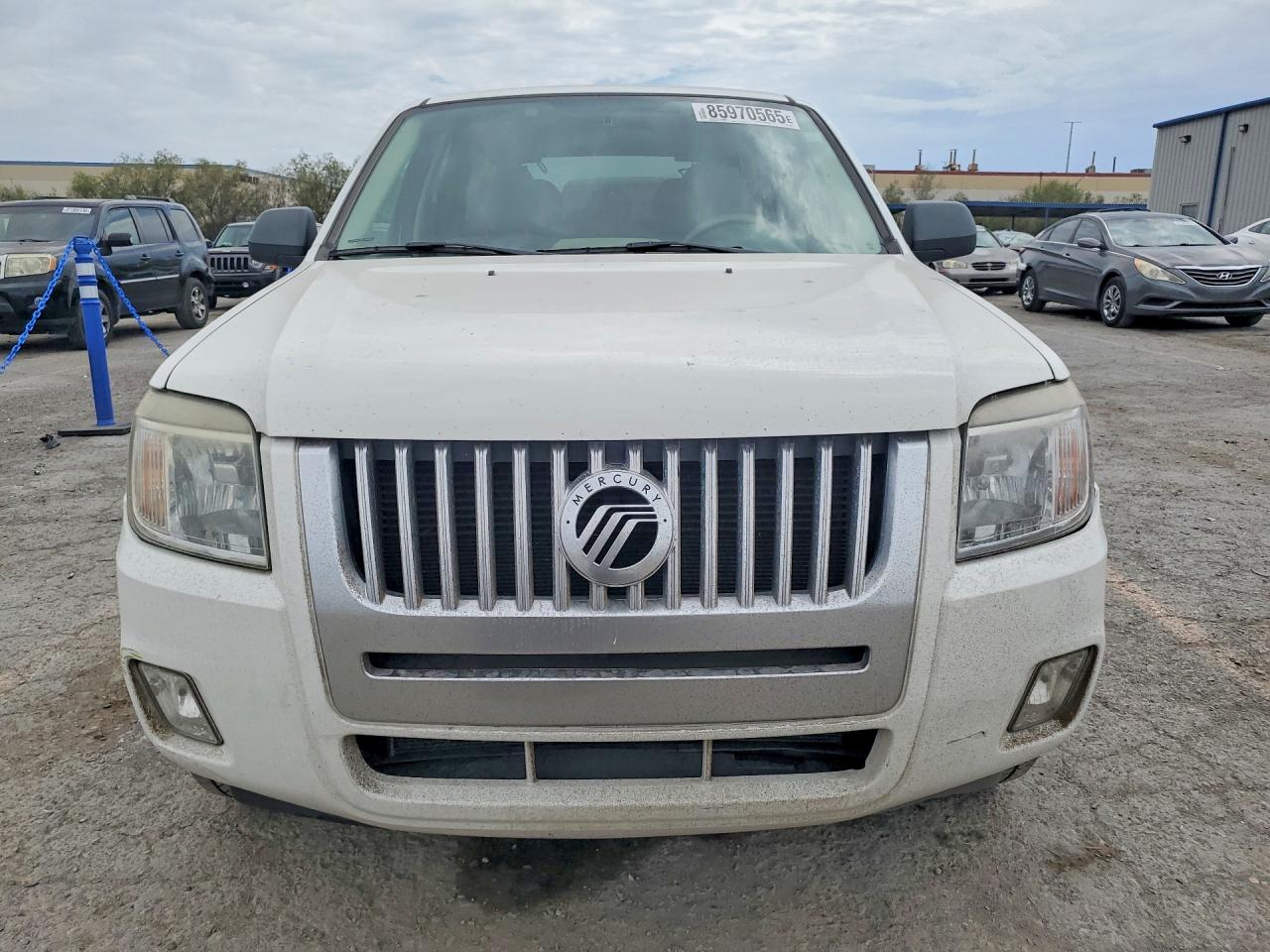 2008 Mercury Mariner White vin: 4M2CU81Z58KJ47969