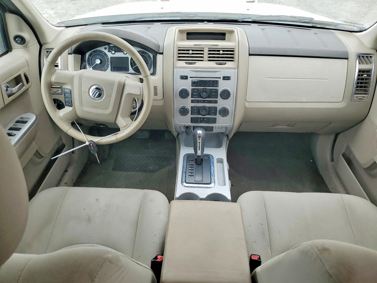 2008 Mercury Mariner White vin: 4M2CU81Z58KJ47969