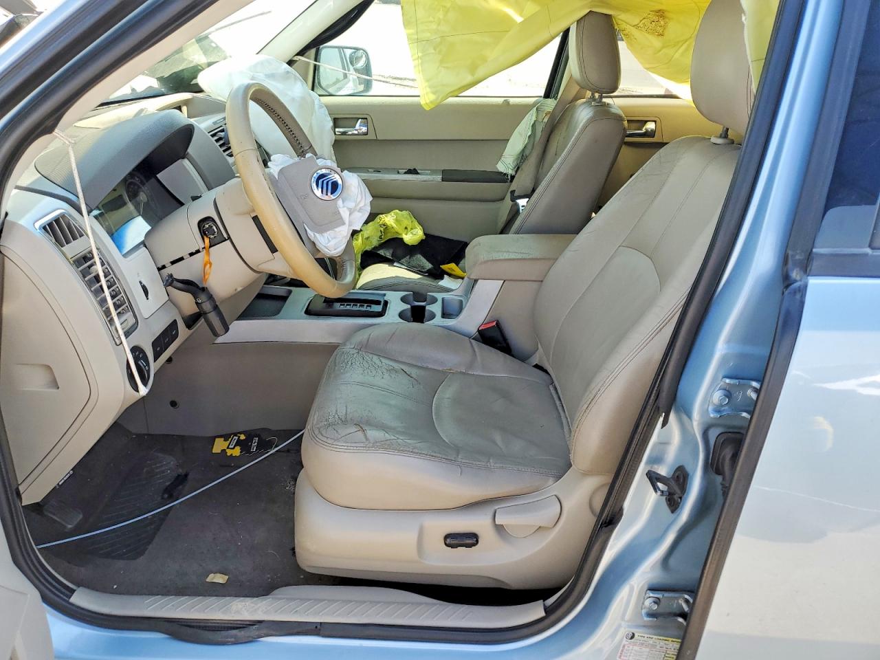 2008 Mercury Mariner Premier Blue vin: 4M2CU87118KJ48845