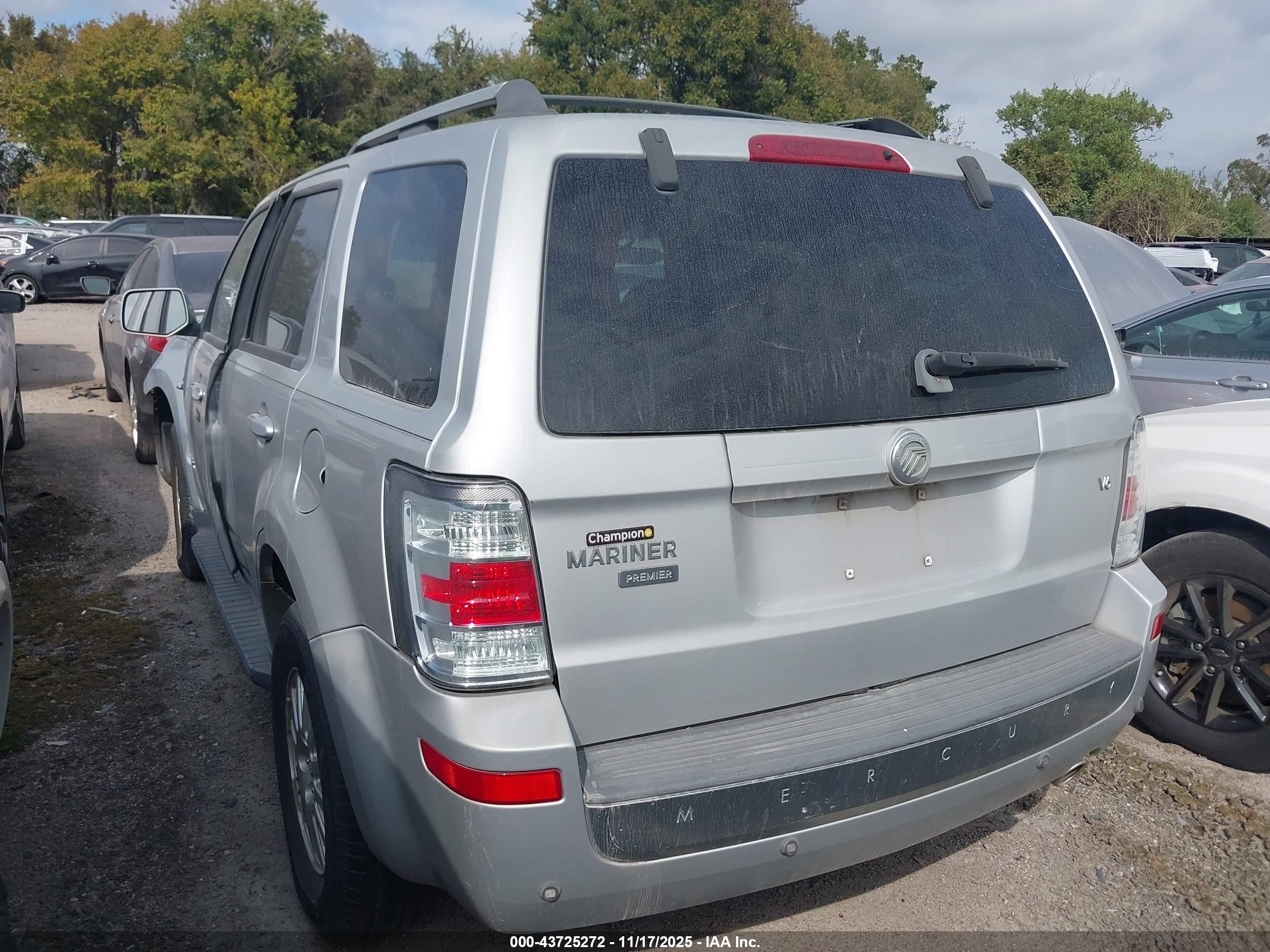 2008 Mercury Mariner Premier Серебряный vin: 4M2CU87128KJ22237