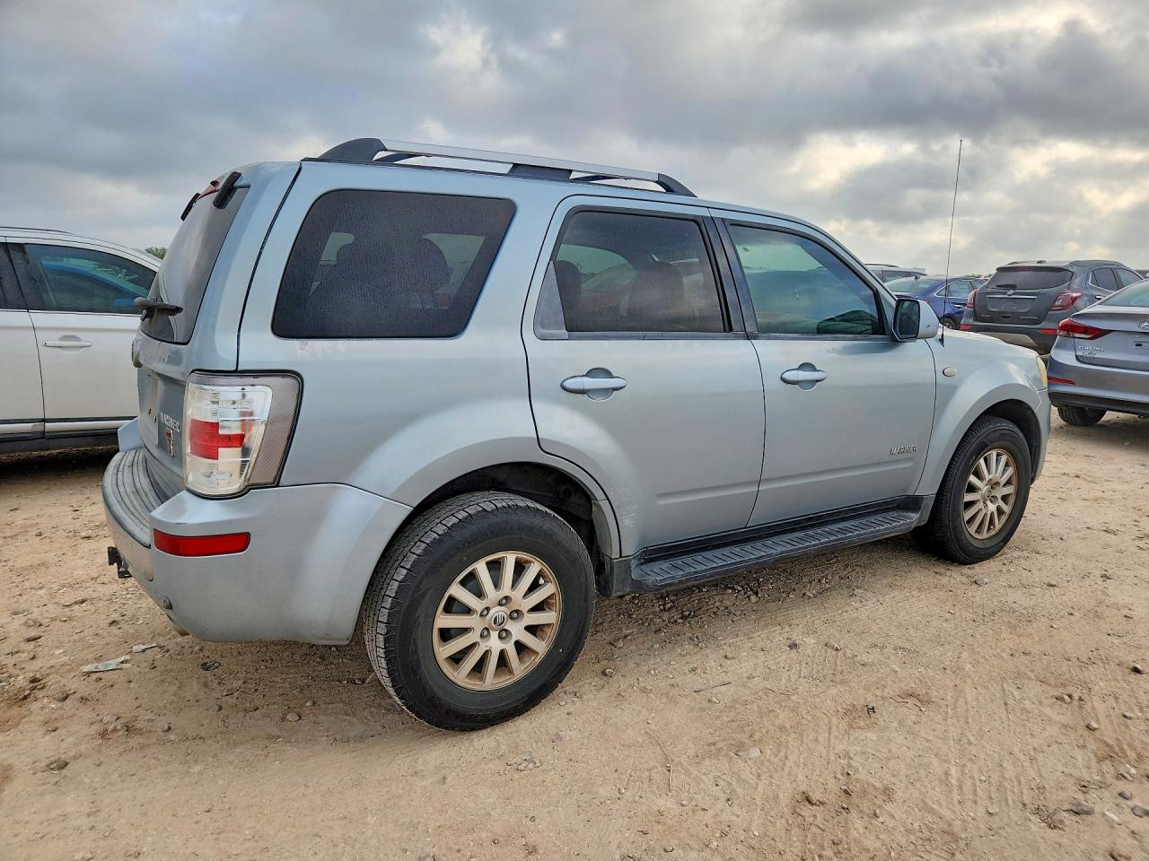 2008 Mercury Mariner Premier Серый vin: 4M2CU87138KJ48104