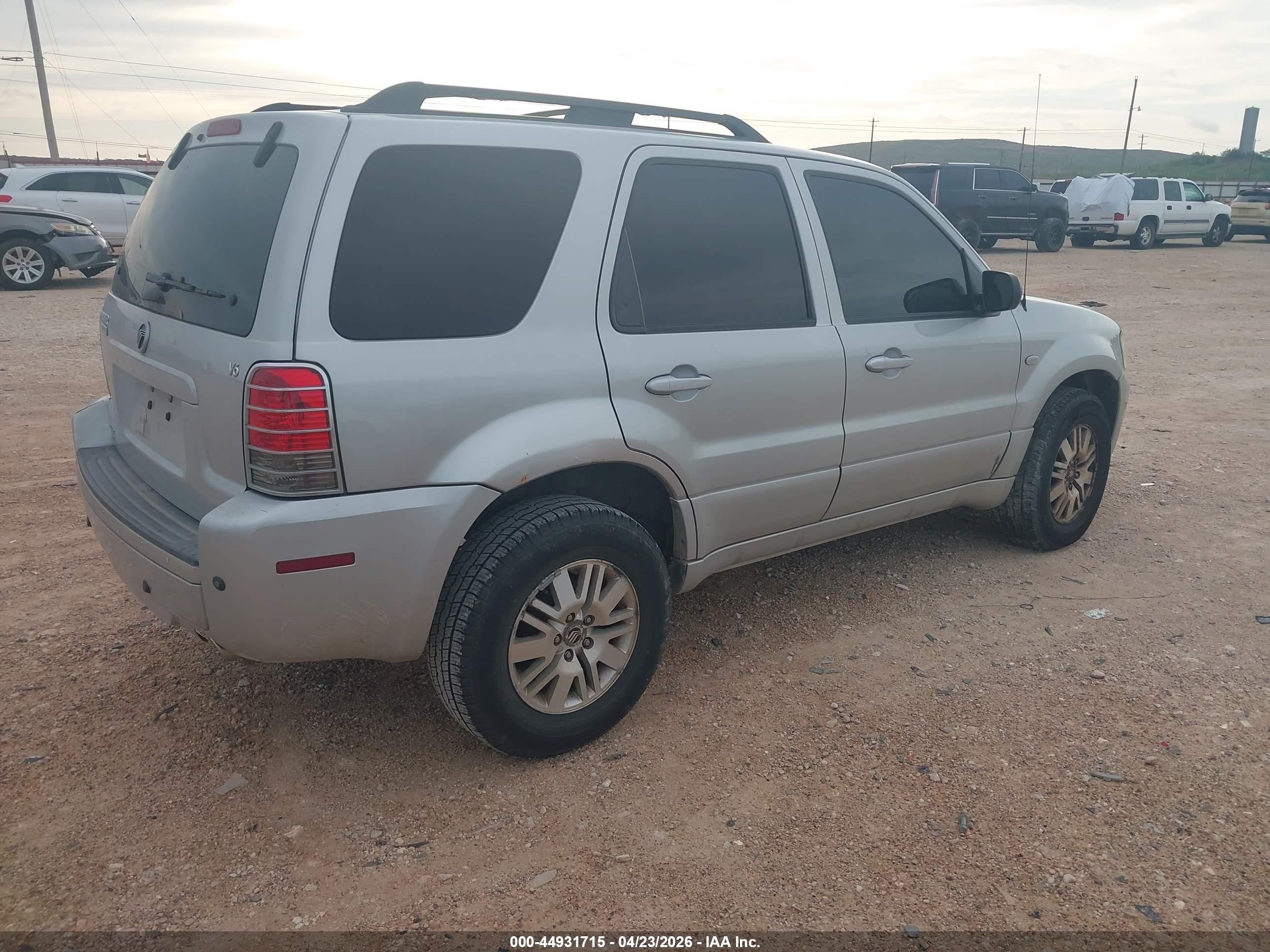 2007 Mercury Mariner Premier Silver vin: 4M2CU87157KJ02059