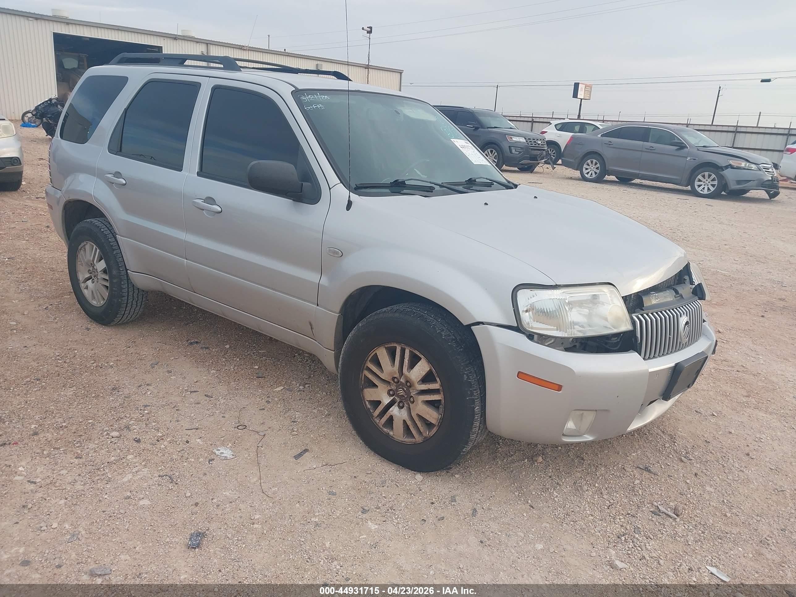 2007 Mercury Mariner Premier Silver vin: 4M2CU87157KJ02059