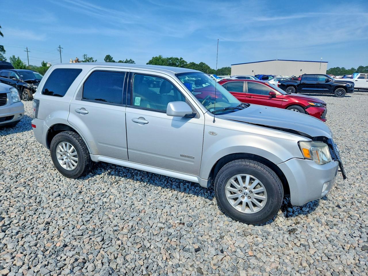 2008 Mercury Mariner Premier Silver vin: 4M2CU87158KJ16979