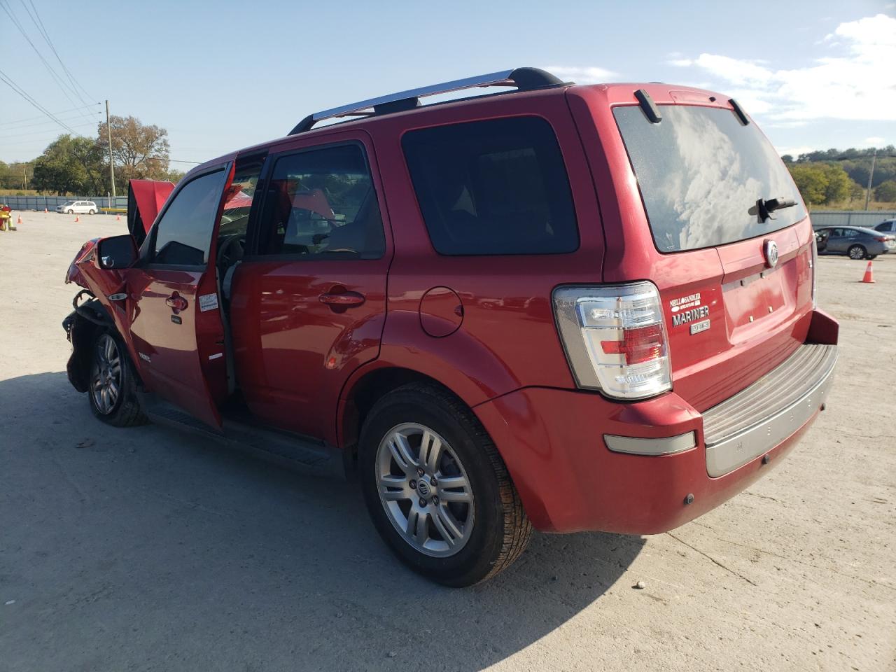 2008 Mercury Mariner Premier Maroon vin: 4M2CU87158KJ50842