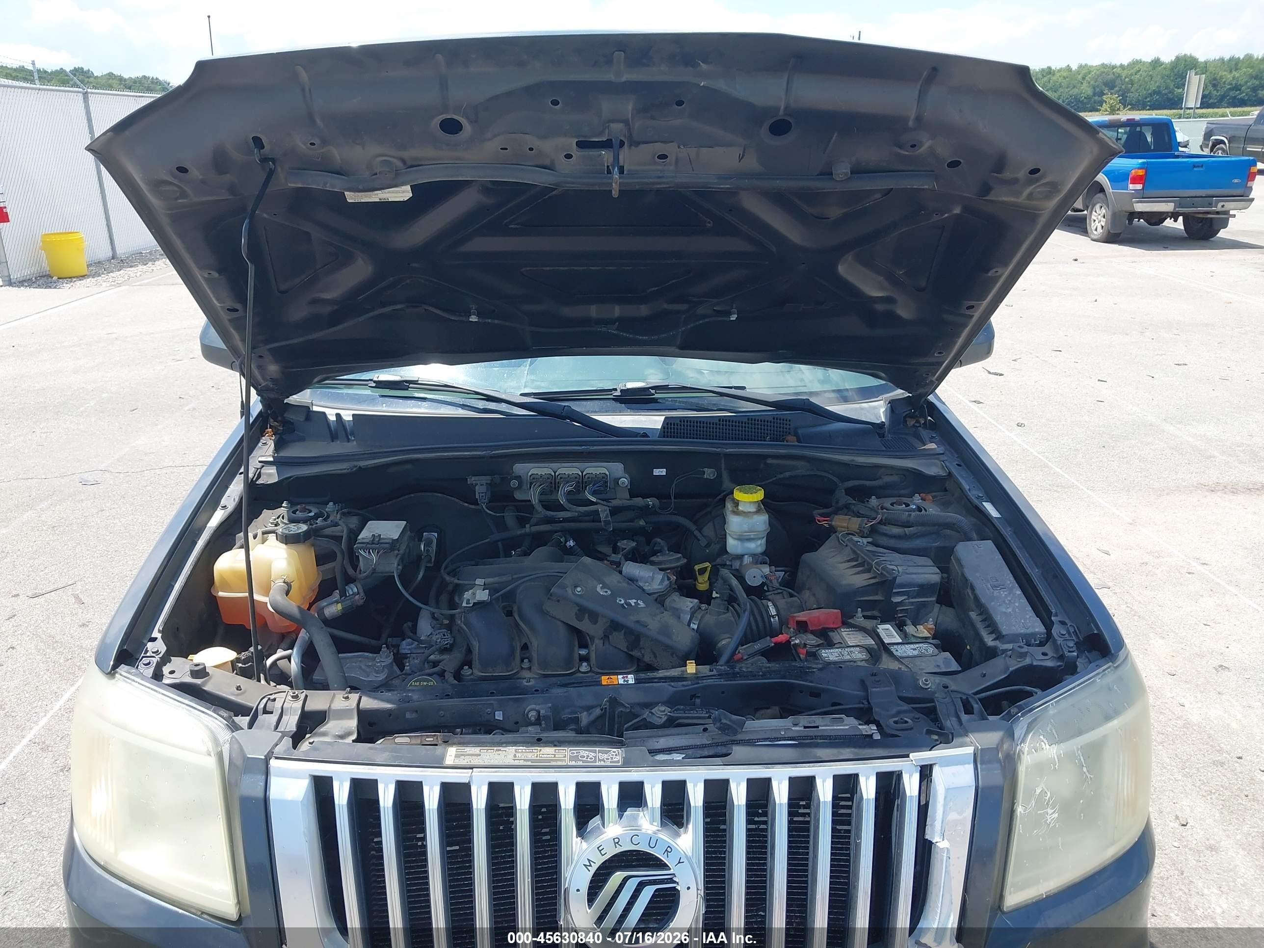 2008 Mercury Mariner Premier Gray vin: 4M2CU87188KJ23019