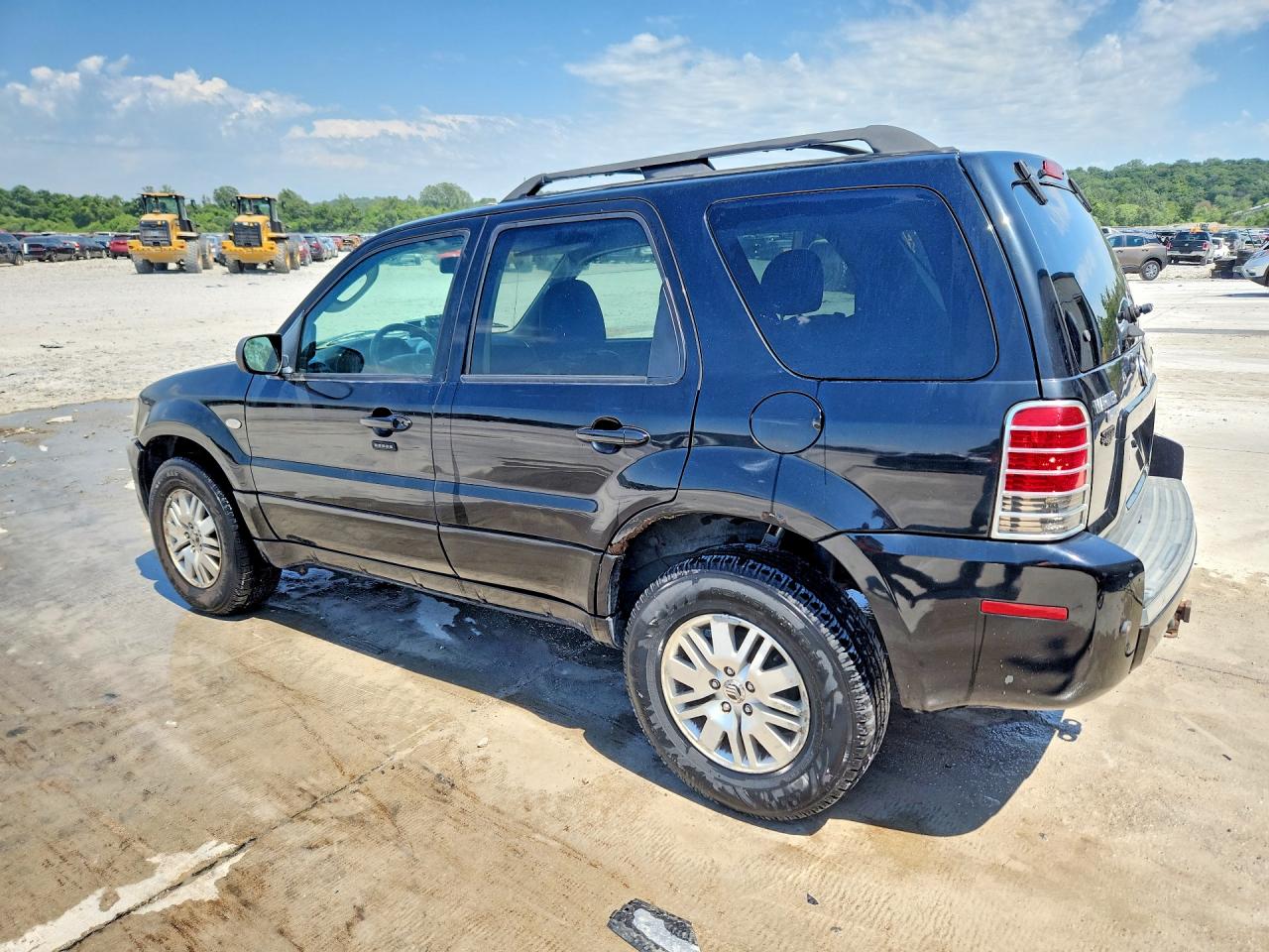 2007 Mercury Mariner Premier Black vin: 4M2CU87197KJ18085