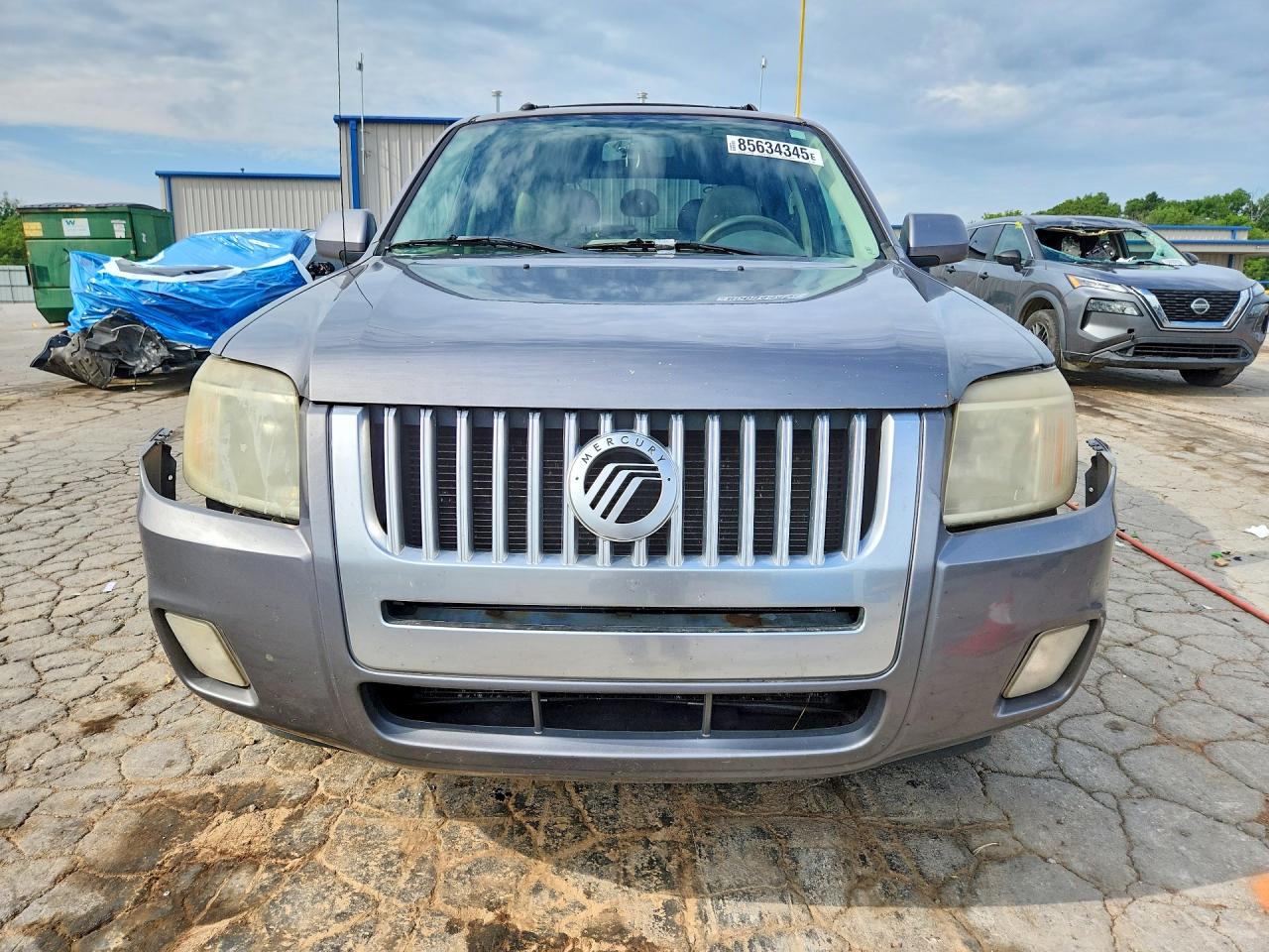 2008 Mercury Mariner Premier Gray vin: 4M2CU87198KJ15849