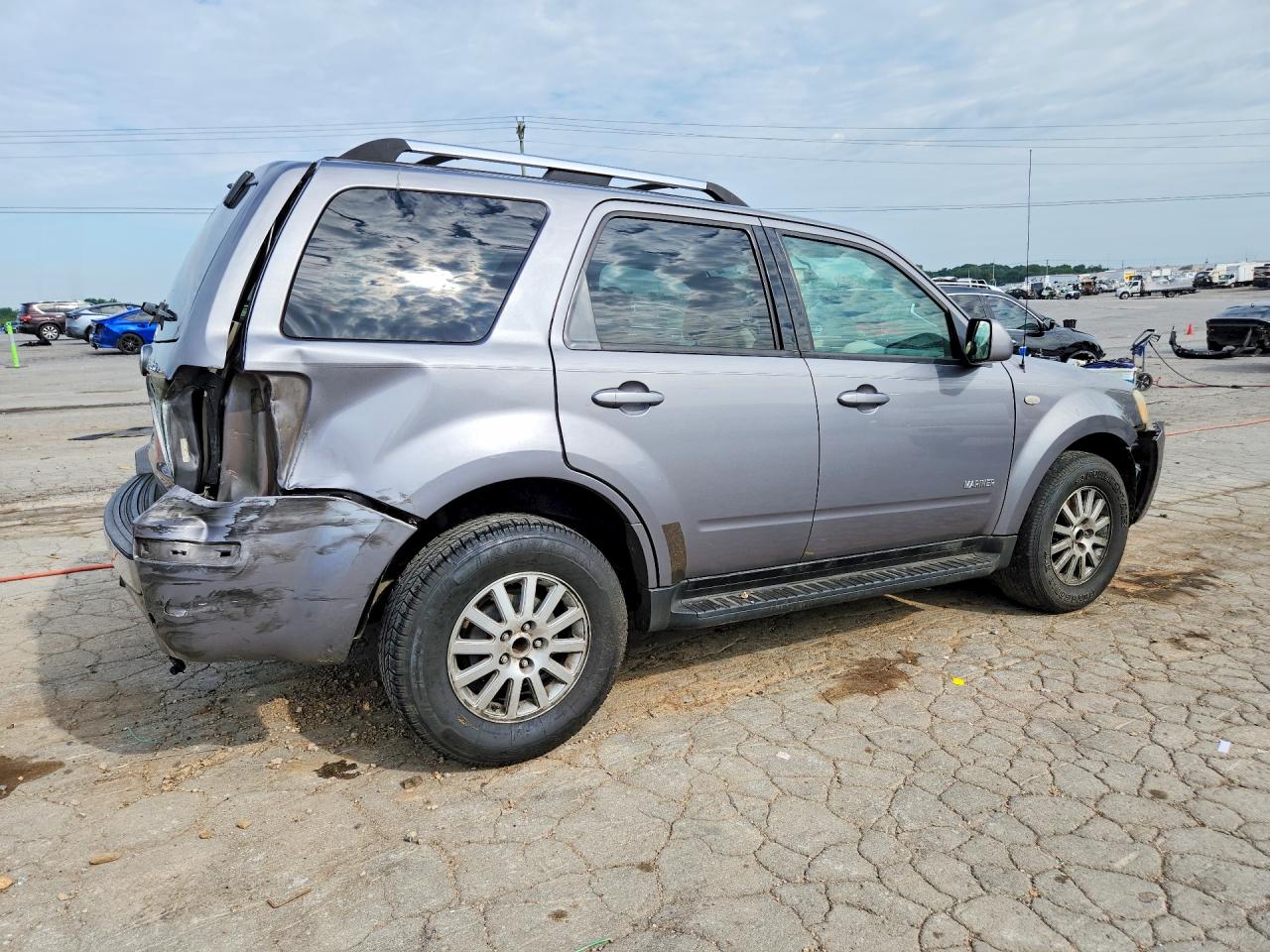 2008 Mercury Mariner Premier Gray vin: 4M2CU87198KJ15849