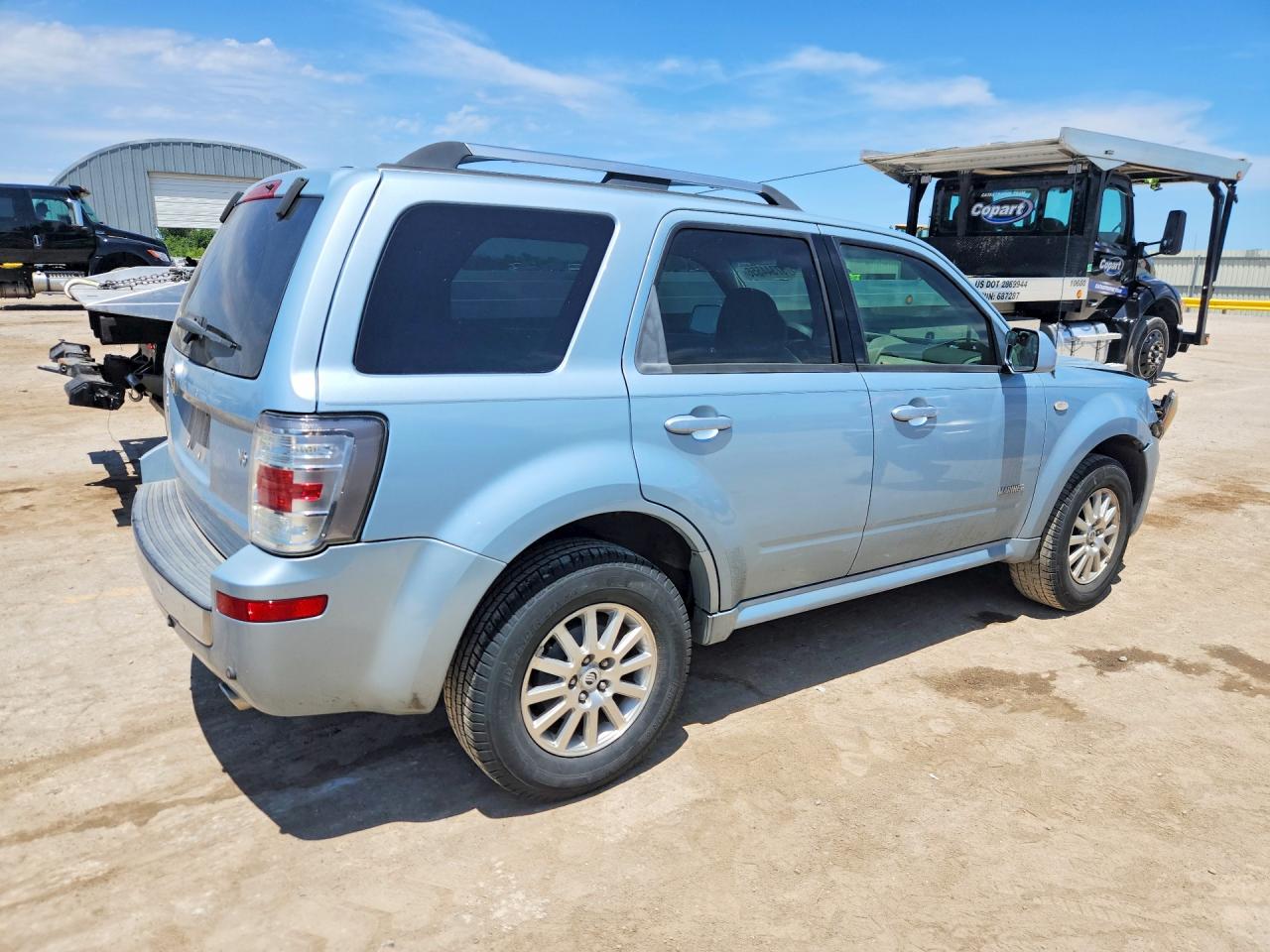 2008 Mercury Mariner Premier Blue vin: 4M2CU87198KJ27452
