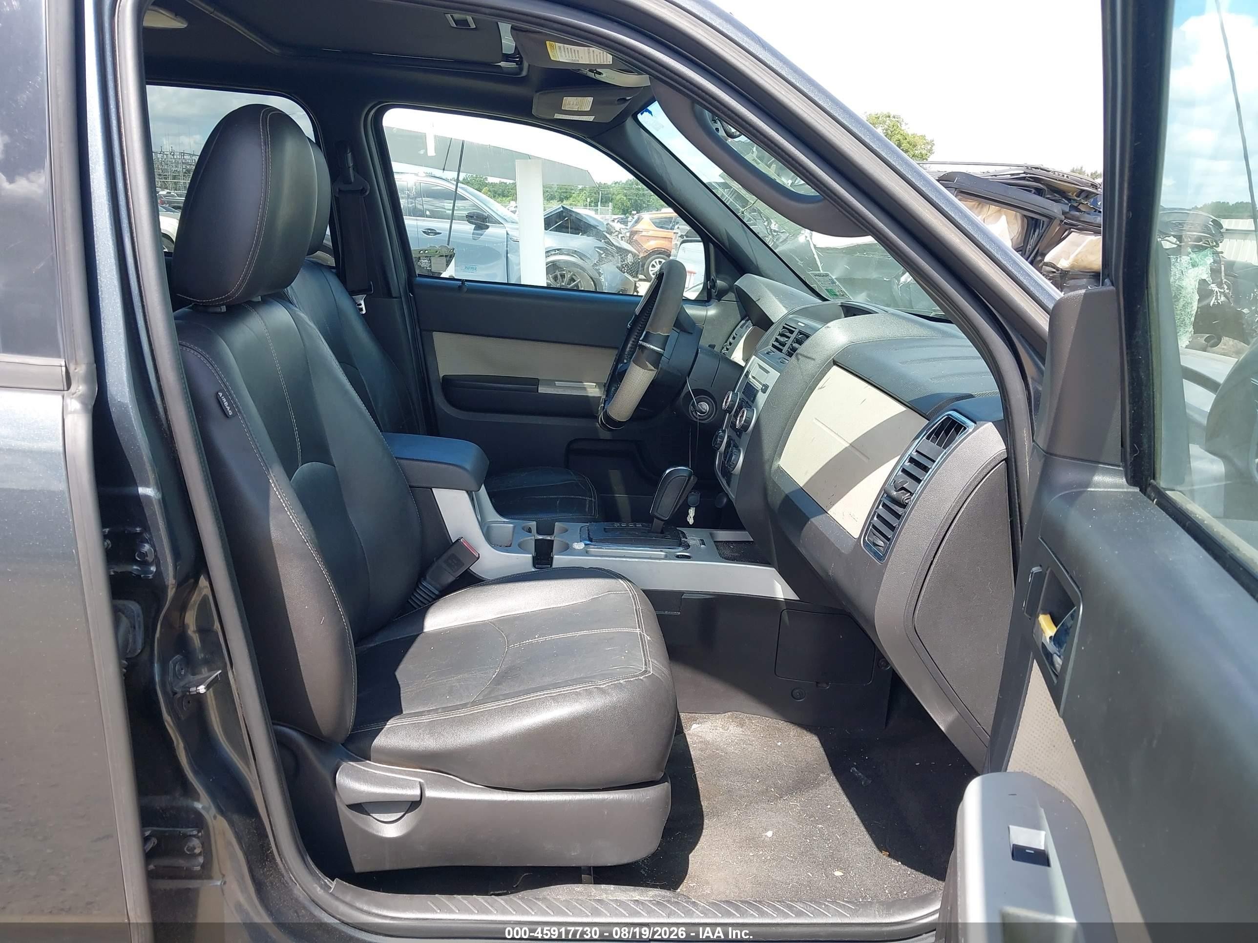2009 Mercury Mariner Premier Серый vin: 4M2CU87729KJ15410