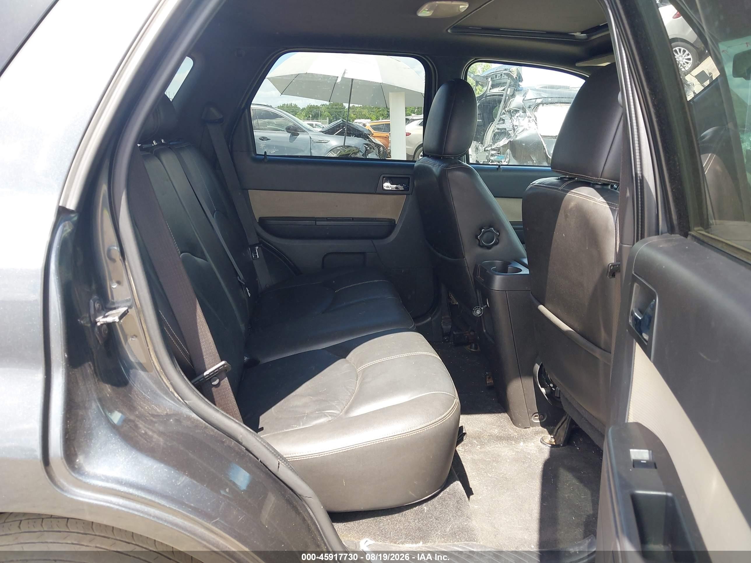 2009 Mercury Mariner Premier Серый vin: 4M2CU87729KJ15410