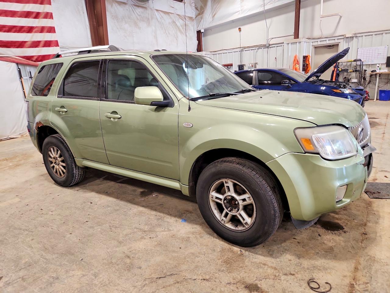 2009 Mercury Mariner Premier Green vin: 4M2CU87729KJ17139