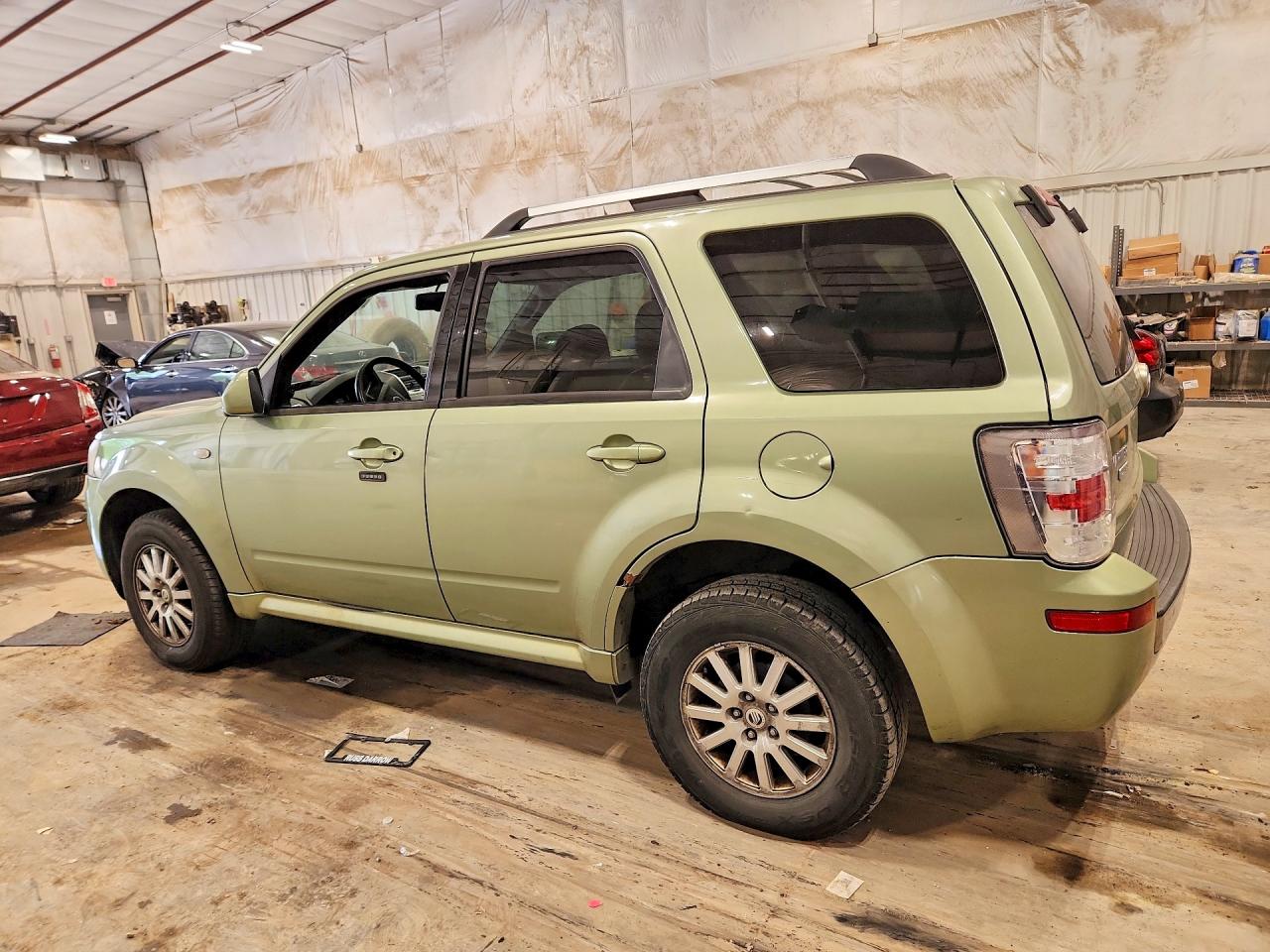 2009 Mercury Mariner Premier Green vin: 4M2CU87729KJ17139