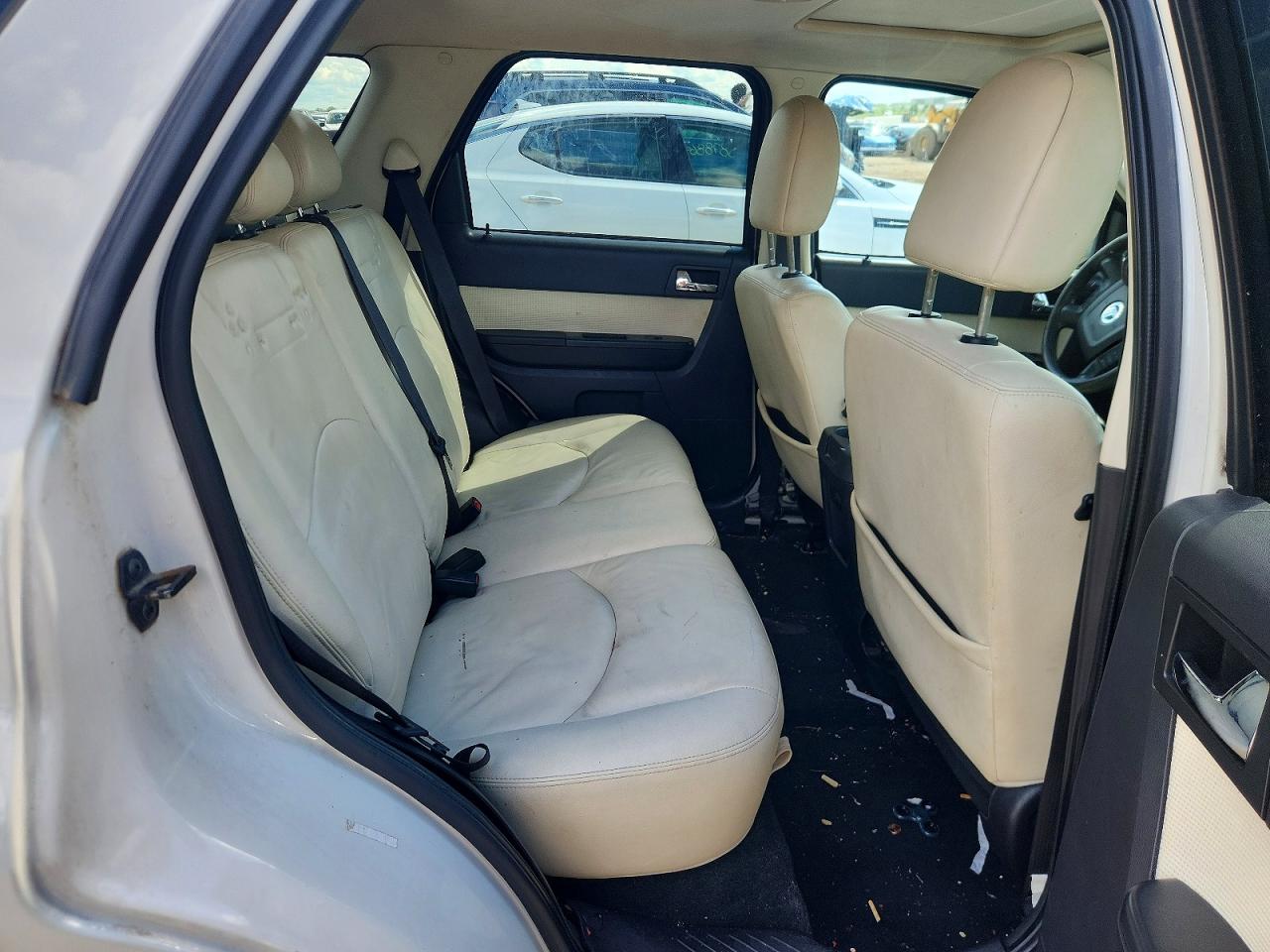 2009 Mercury Mariner Premier White vin: 4M2CU87G19KJ07203